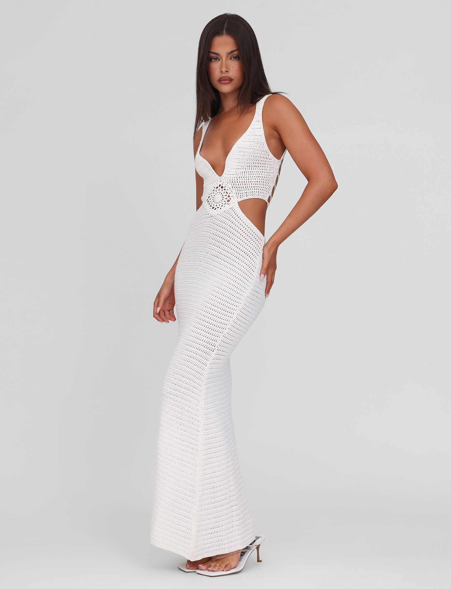 JONAH MAXI DRESS - CREAM - Image 5