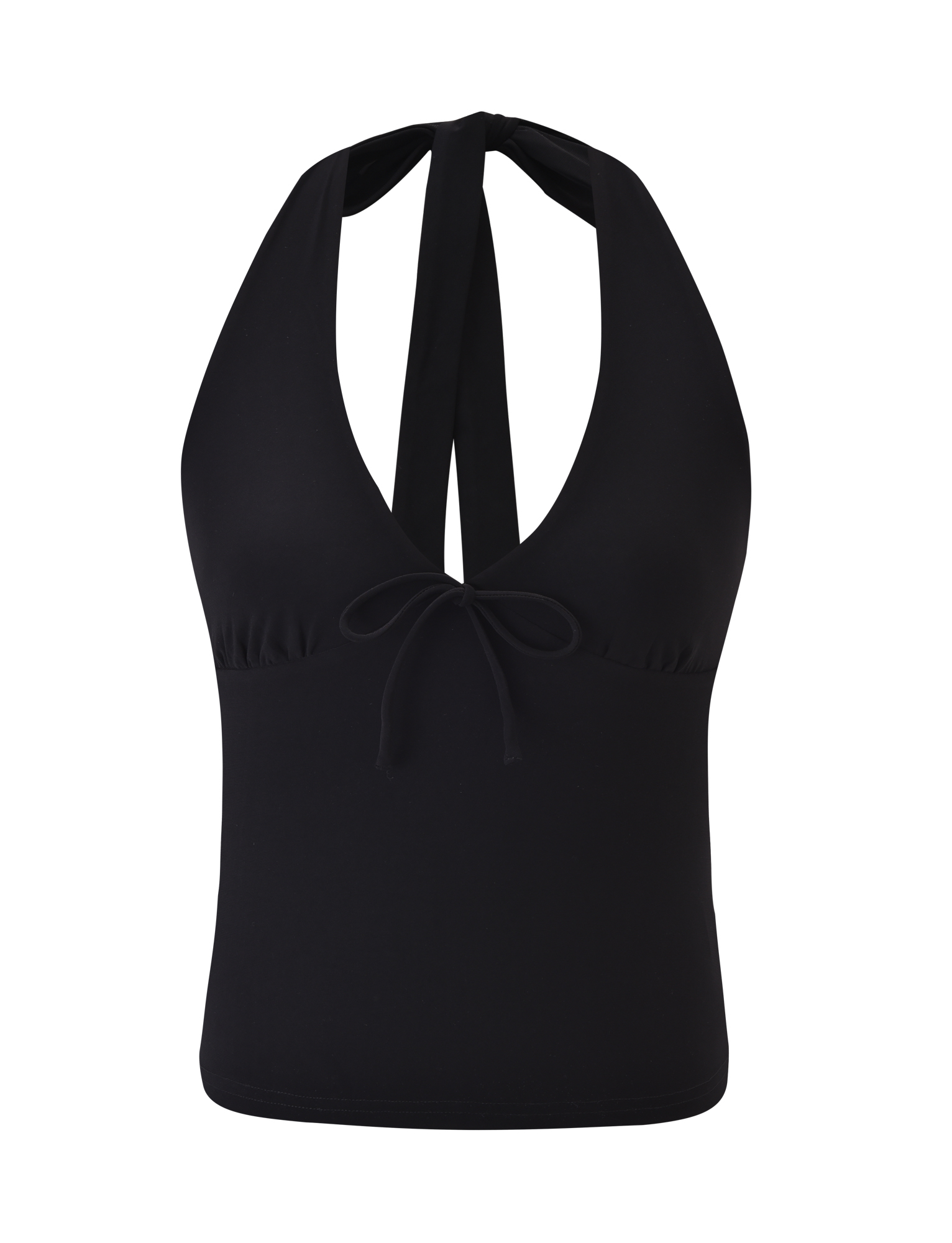 ZINZIE HALTER TOP - BLACK - Image 5