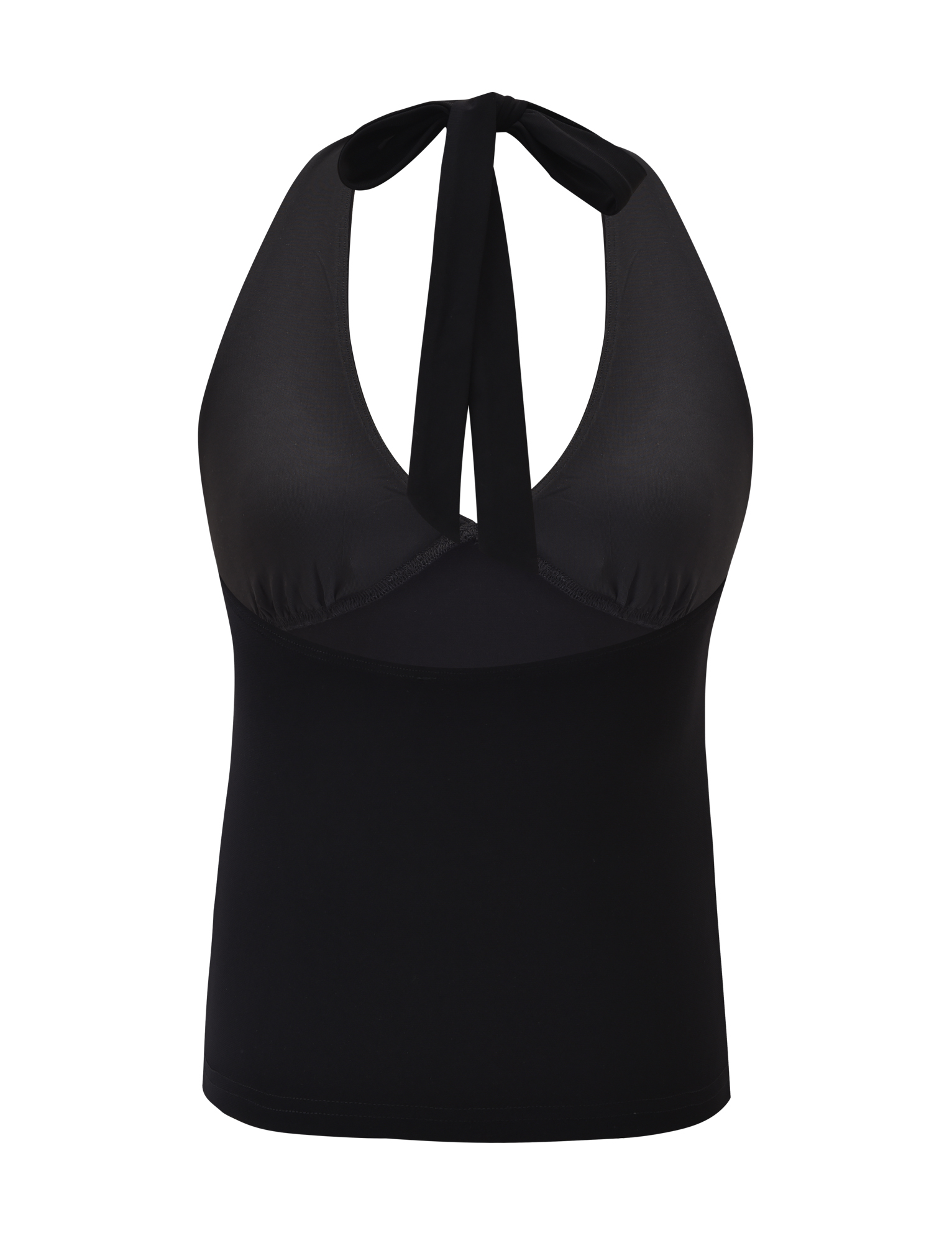 ZINZIE HALTER TOP - BLACK - Image 6