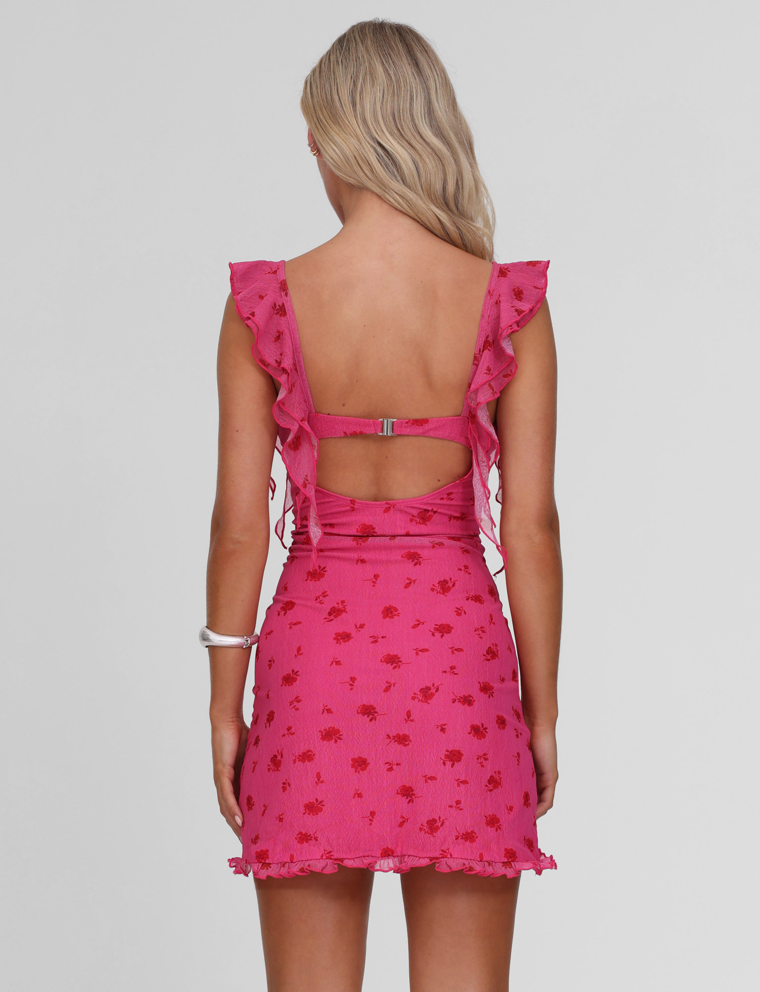 AMARIS MINI DRESS - DITSY FLORAL - Image 3