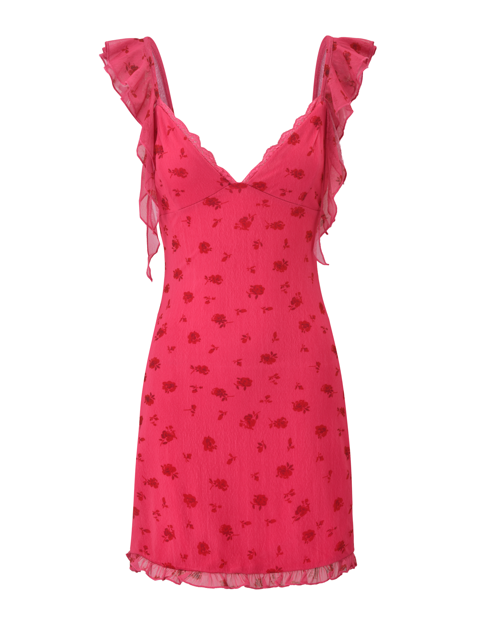 AMARIS MINI DRESS - DITSY FLORAL - Image 4