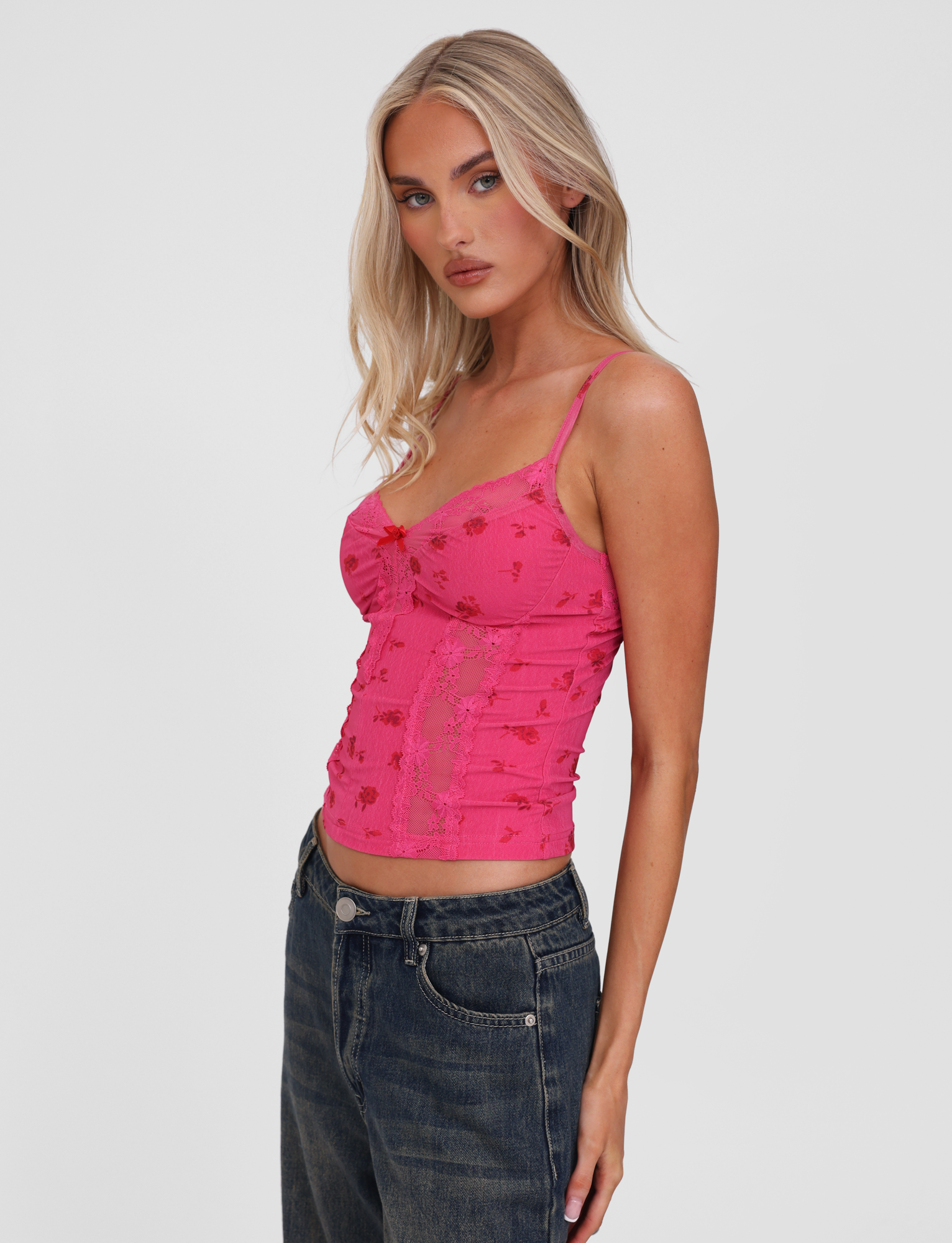 KHALIA TOP - DITSY FLORAL - Image 4