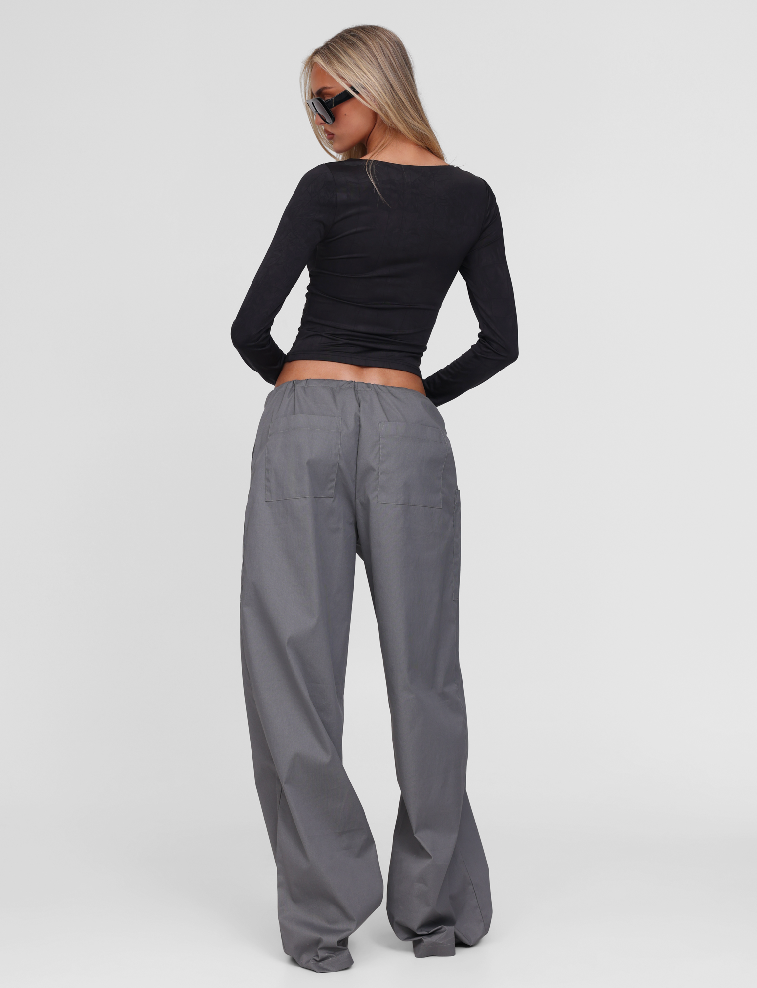 TYSHA PANT - CHARCOAL - Image 5