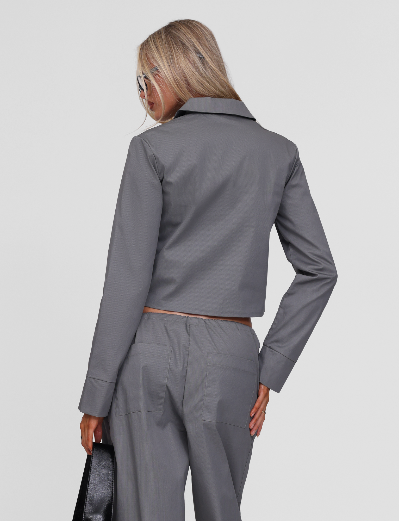 TYSHA JACKET - CHARCOAL - Image 5