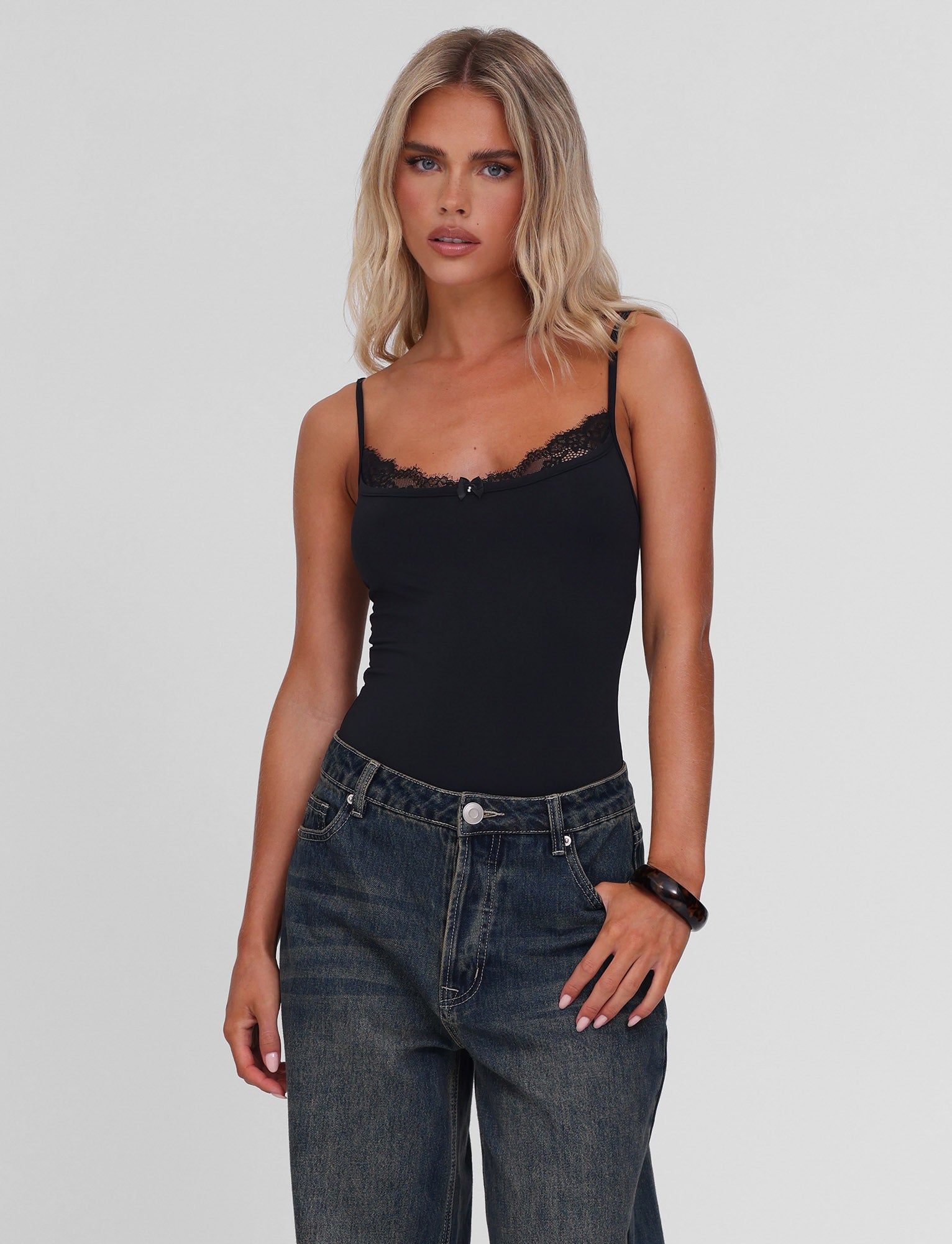 ASTRID BODYSUIT - BLACK - Image 2