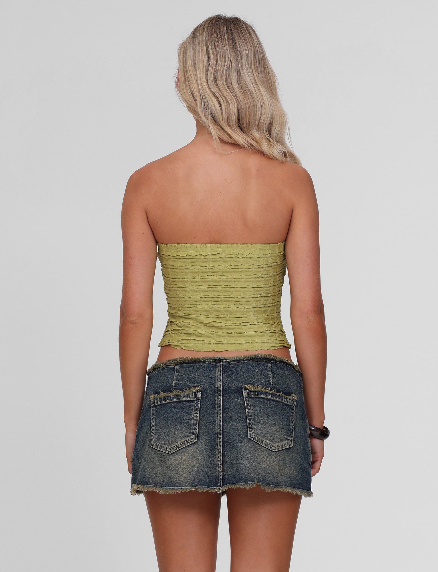 ROSALYN TOP - GREEN - Image 7