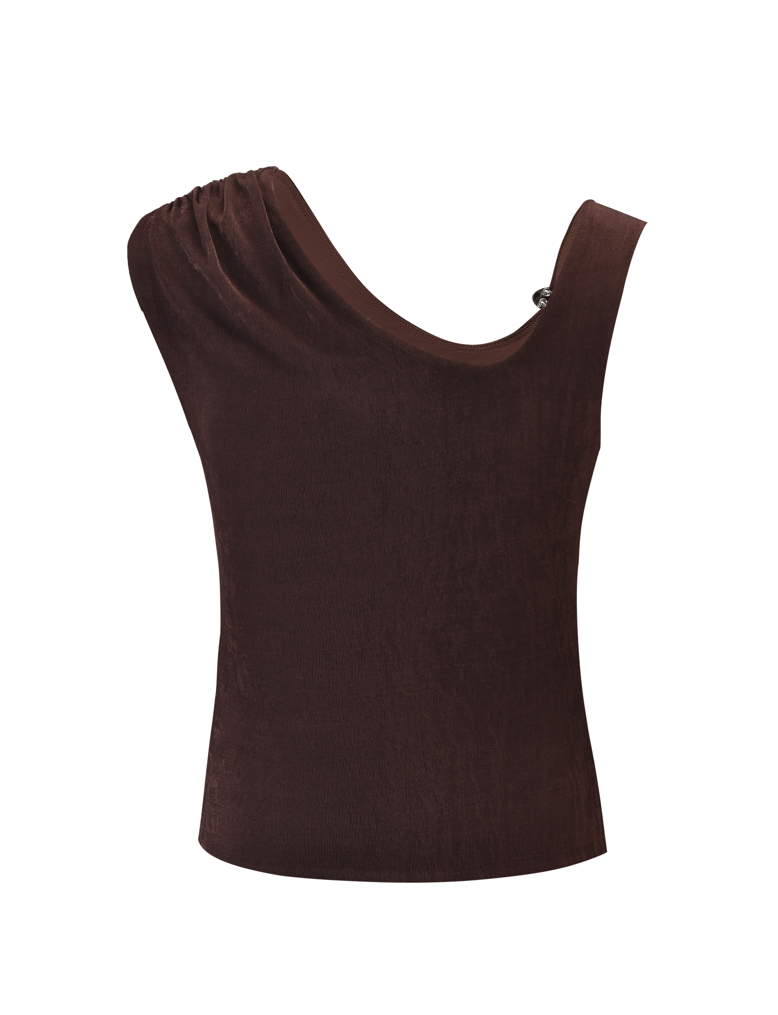 CASSIAN TOP - CHOCOLATE - Image 6