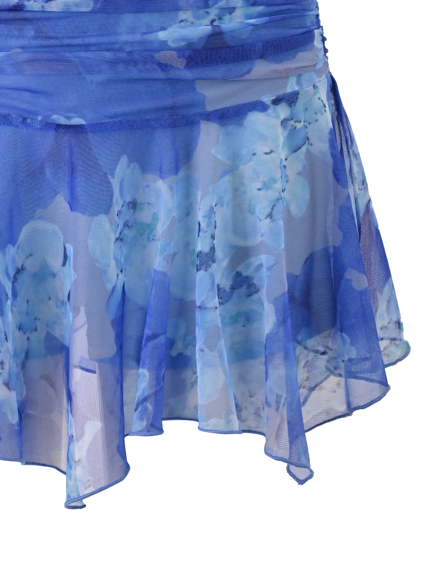 DEVYN MINI SKORT - BLUE MACRO FLORAL - Image 7