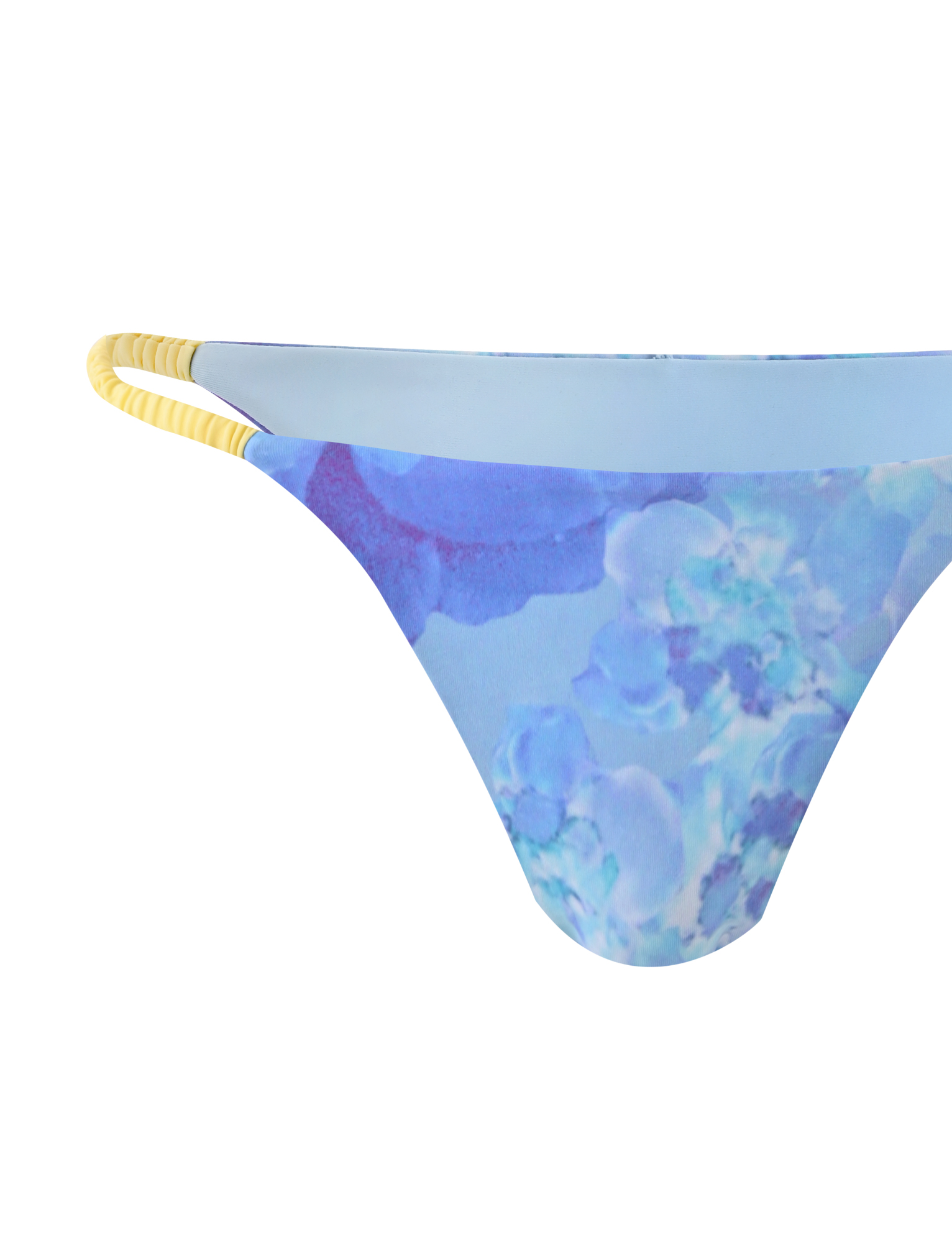 EMBERLAIN BIKINI BOTTOM - BLUE MACRO FLORAL - Image 6