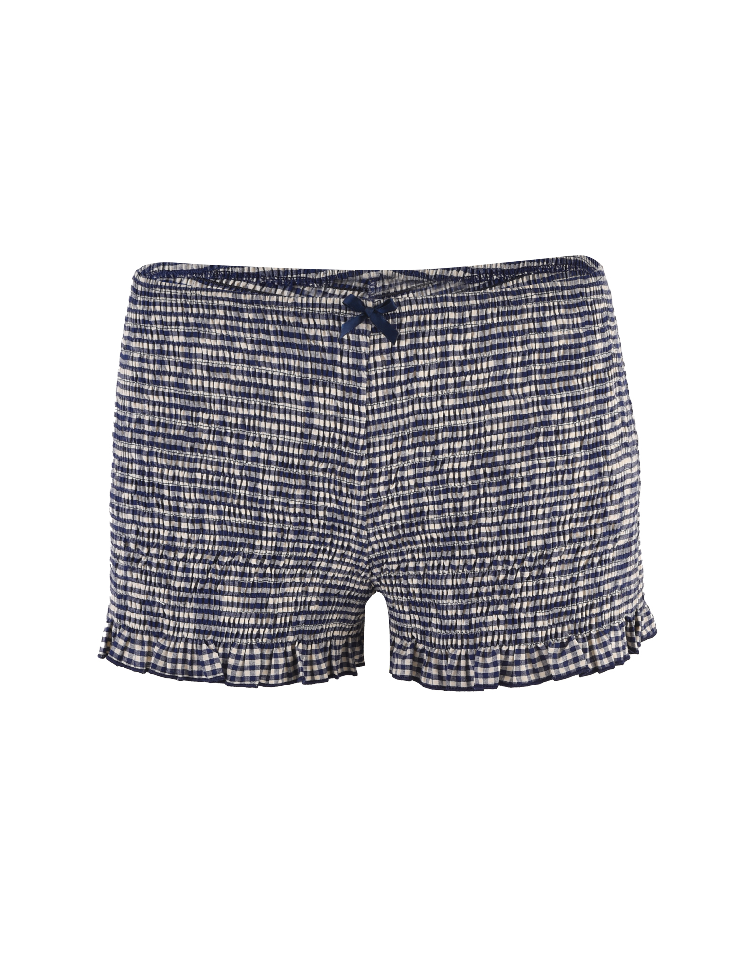 ERYNN SHORTS - NAVY GINGHAM - Image 7