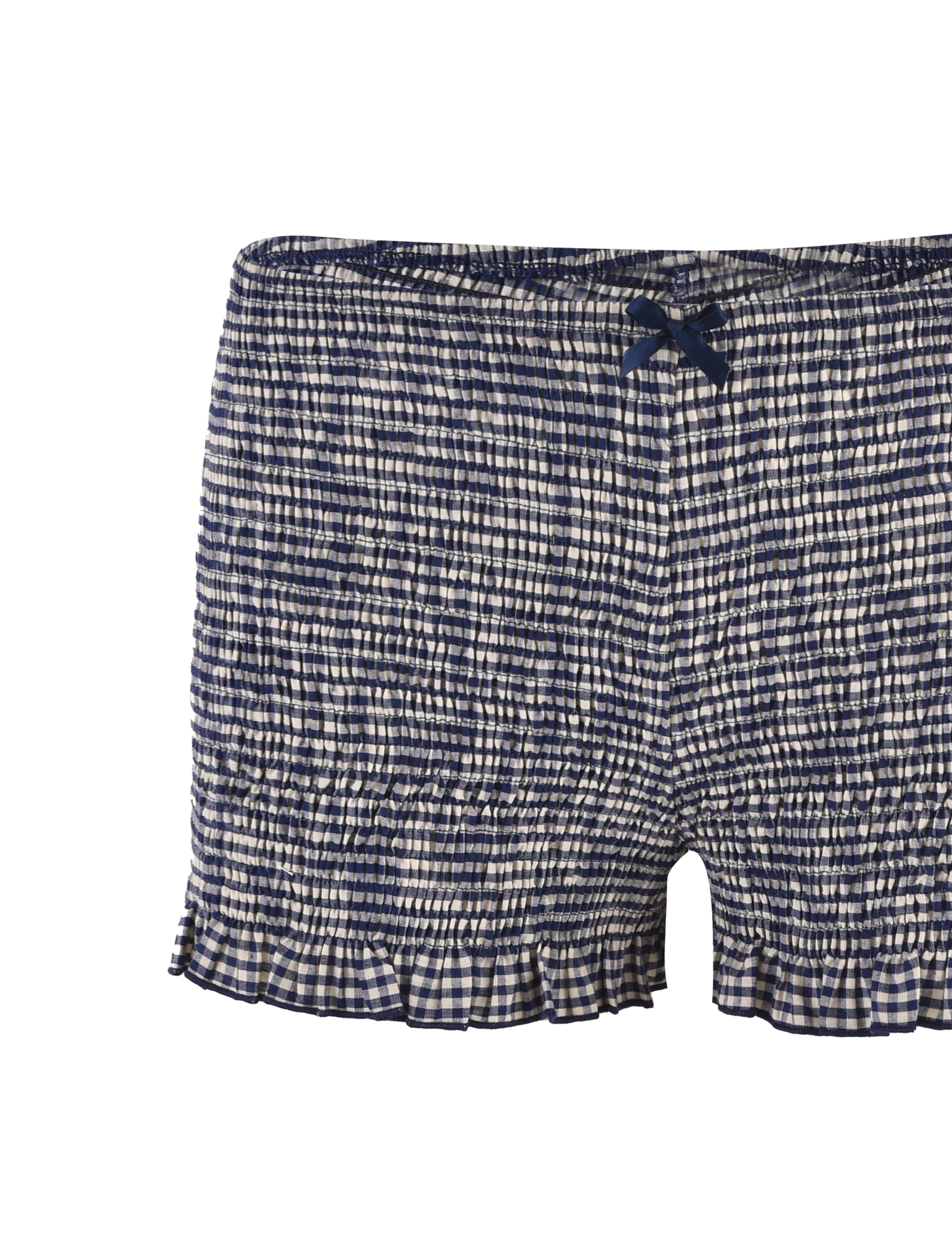 ERYNN SHORTS - NAVY GINGHAM - Image 9