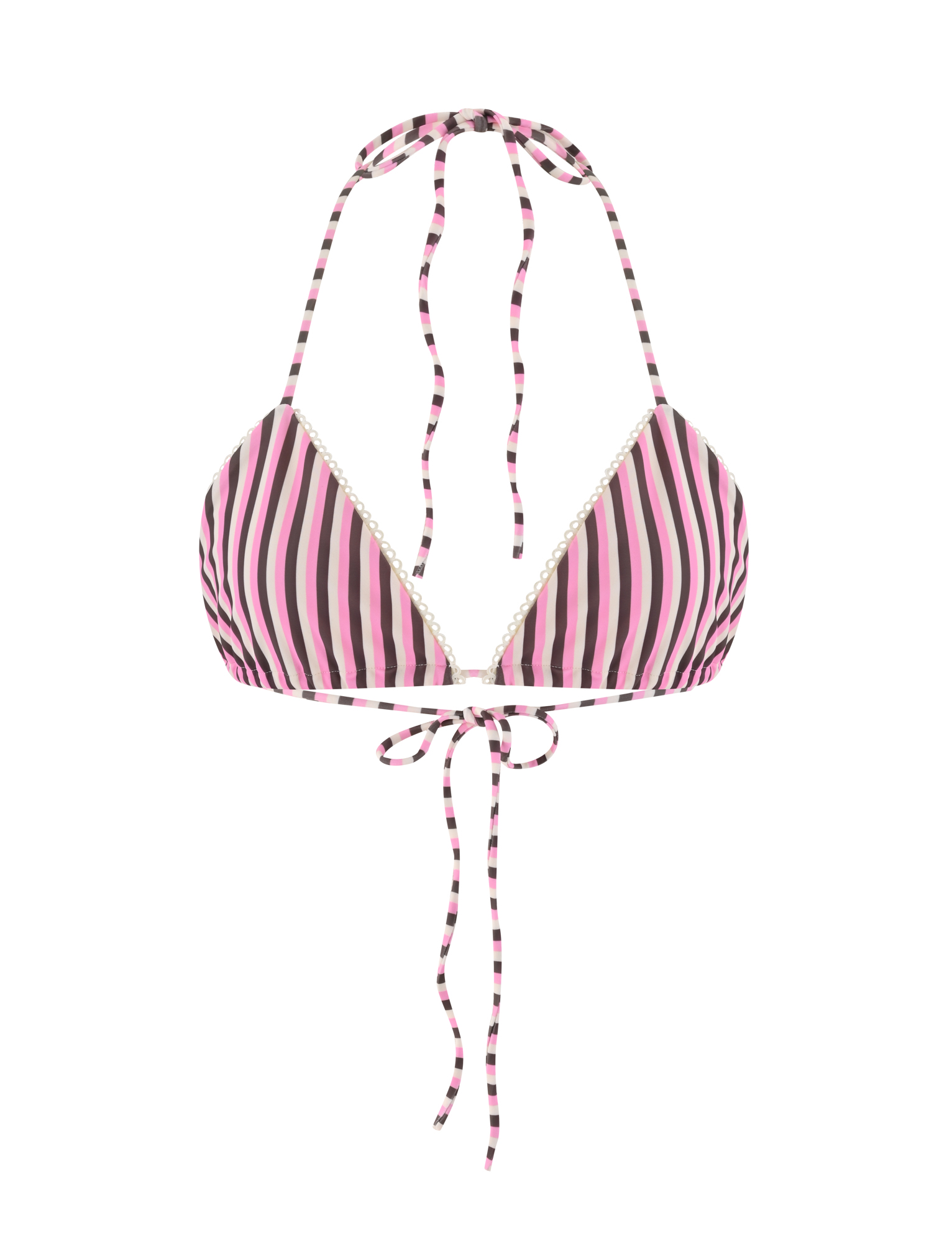 DAZZLE BIKINI TOP - STRIPE - Image 6