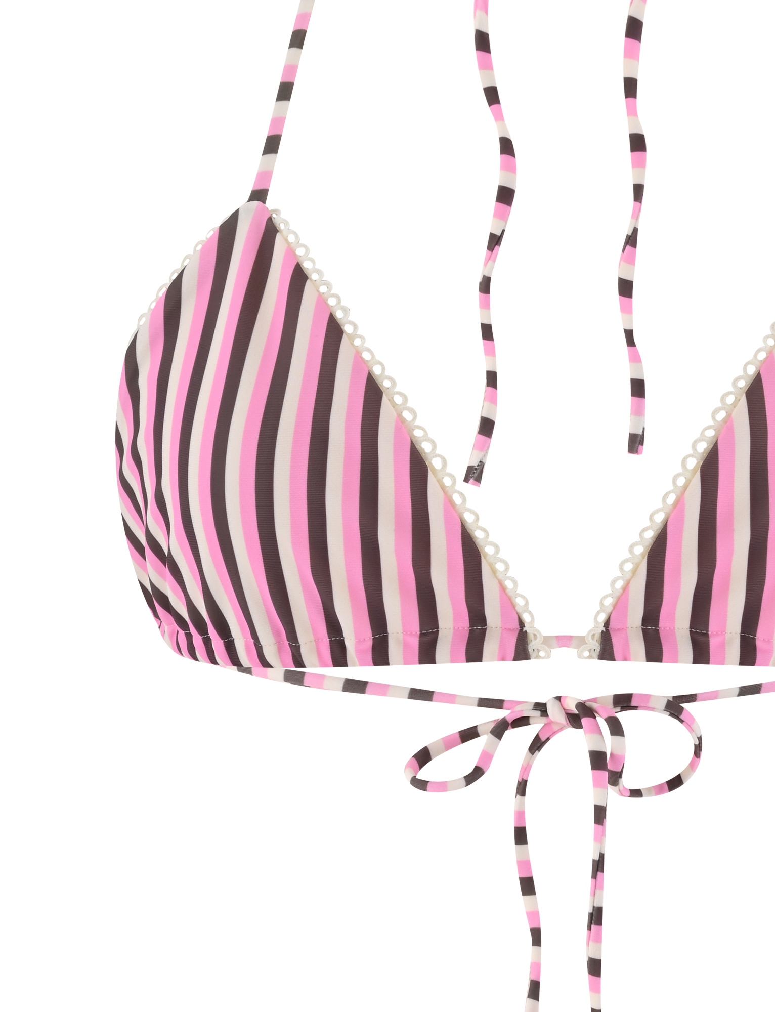DAZZLE BIKINI TOP - STRIPE - Image 8