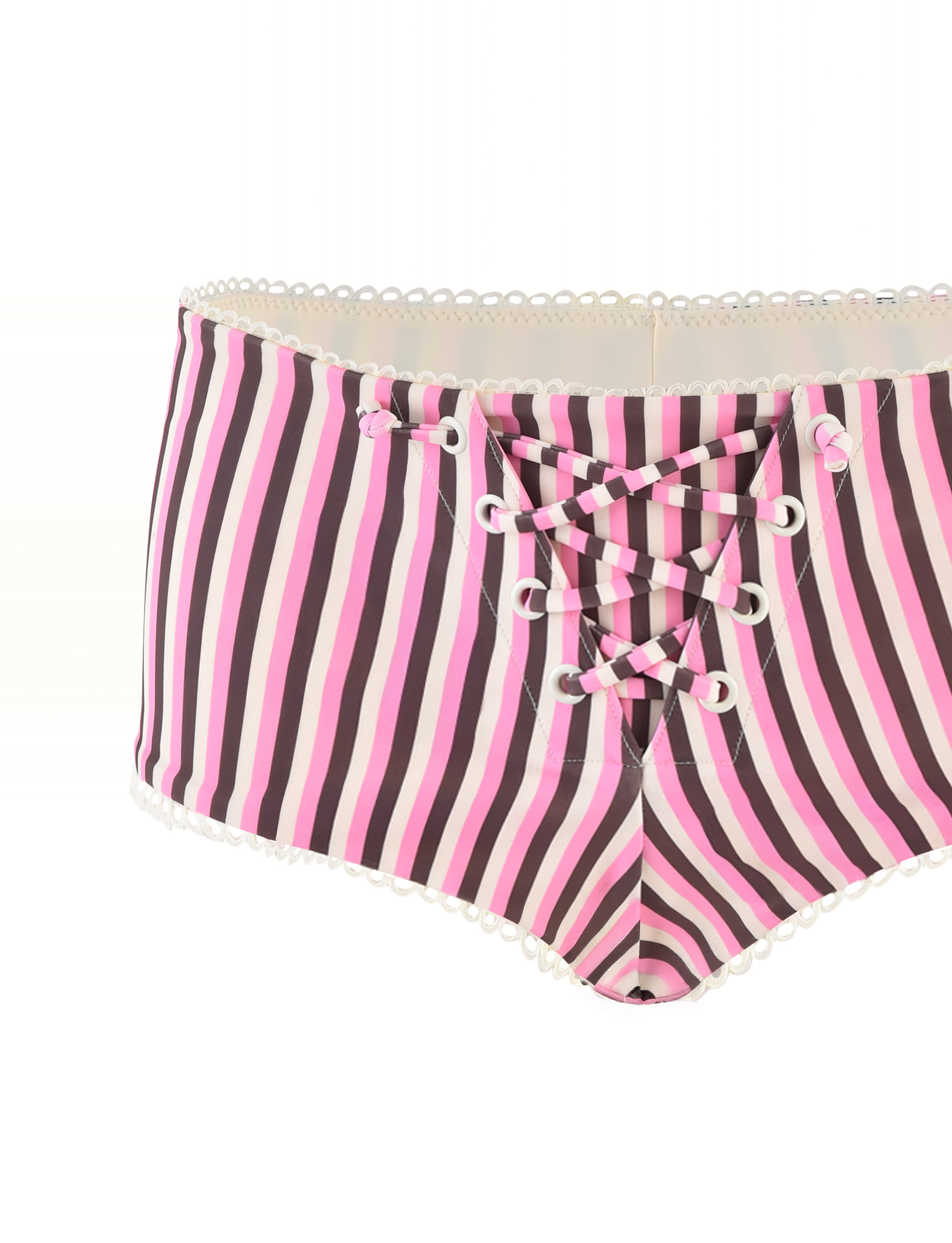 DAZZLE BIKINI BOTTOM - STRIPE - Image 7