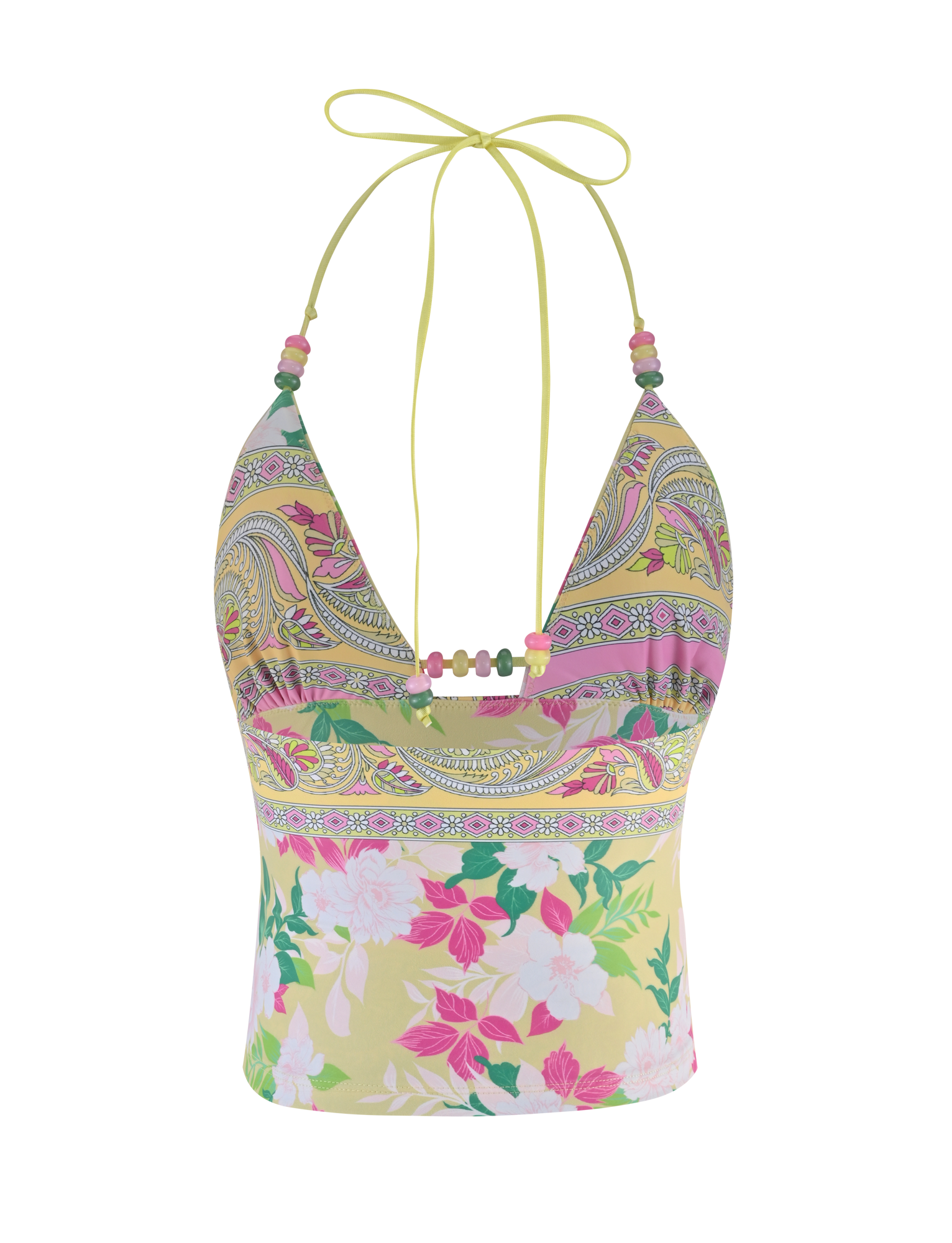FINLEA TANKINI TOP - PAISLEY BORDER - Image 11