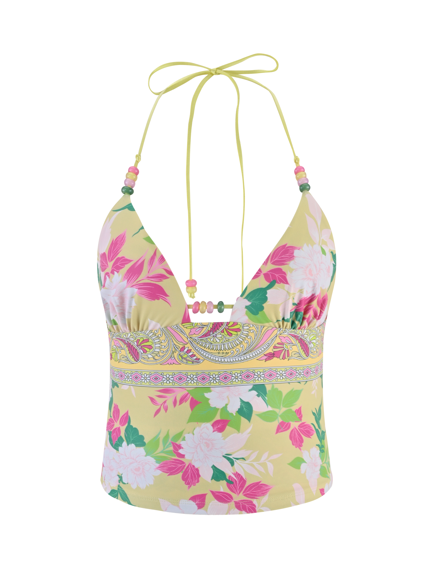 FINLEA TANKINI TOP - PAISLEY BORDER - Image 12