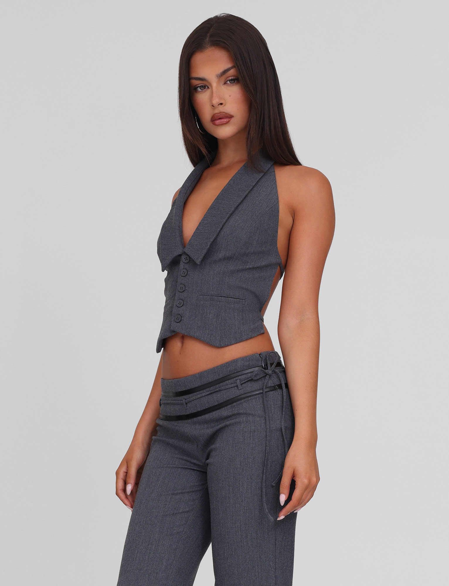 FEDRA VEST - GREY - Image 6