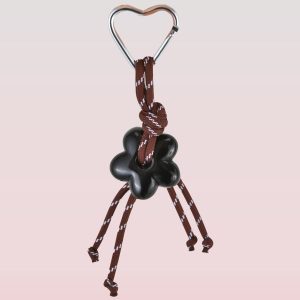 MIRIAM KEYCHAIN - CHOCOLATE