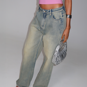 ZANTHE JEAN - GREY WASH