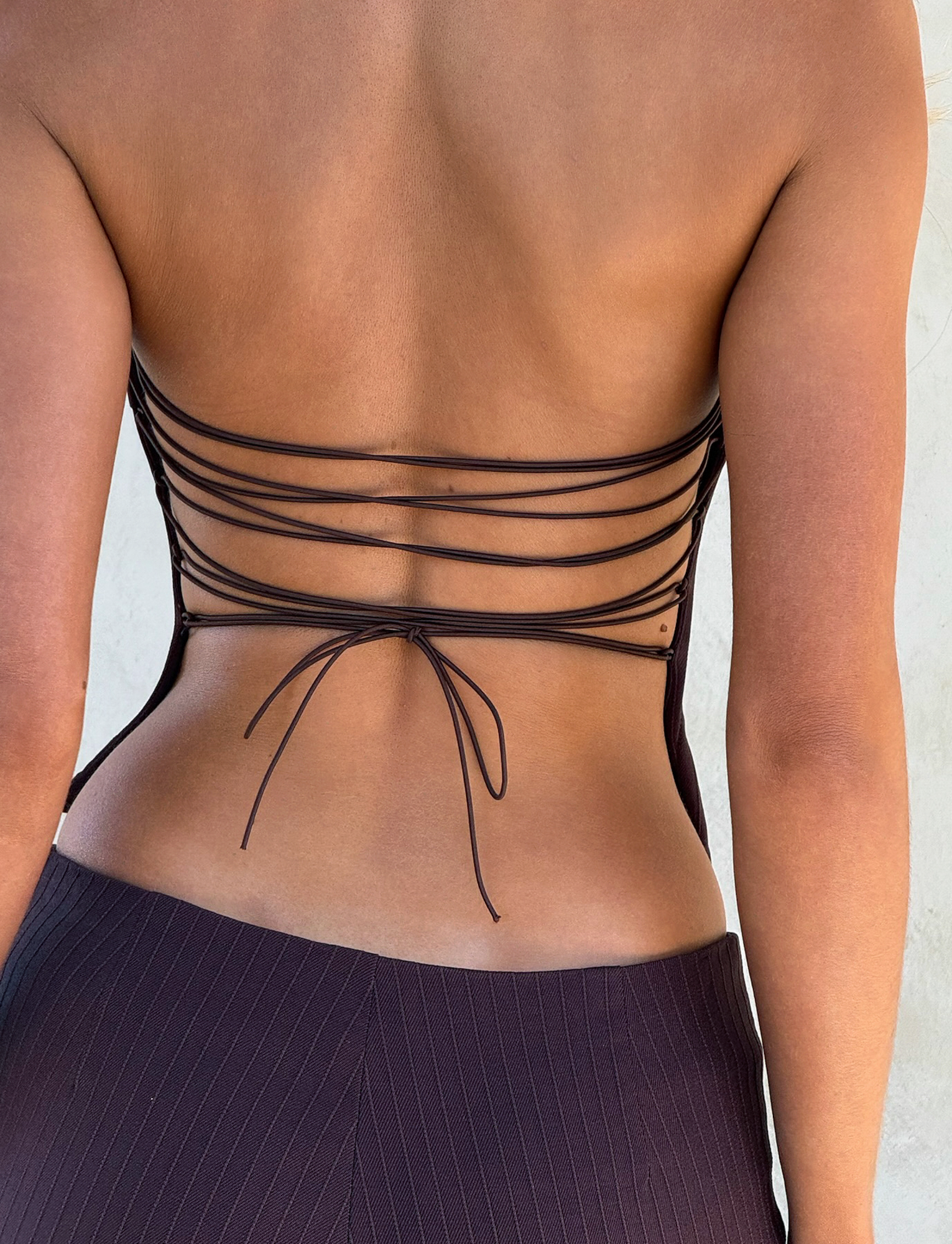 GWENDOLINE TOP - CHOCOLATE - Image 7