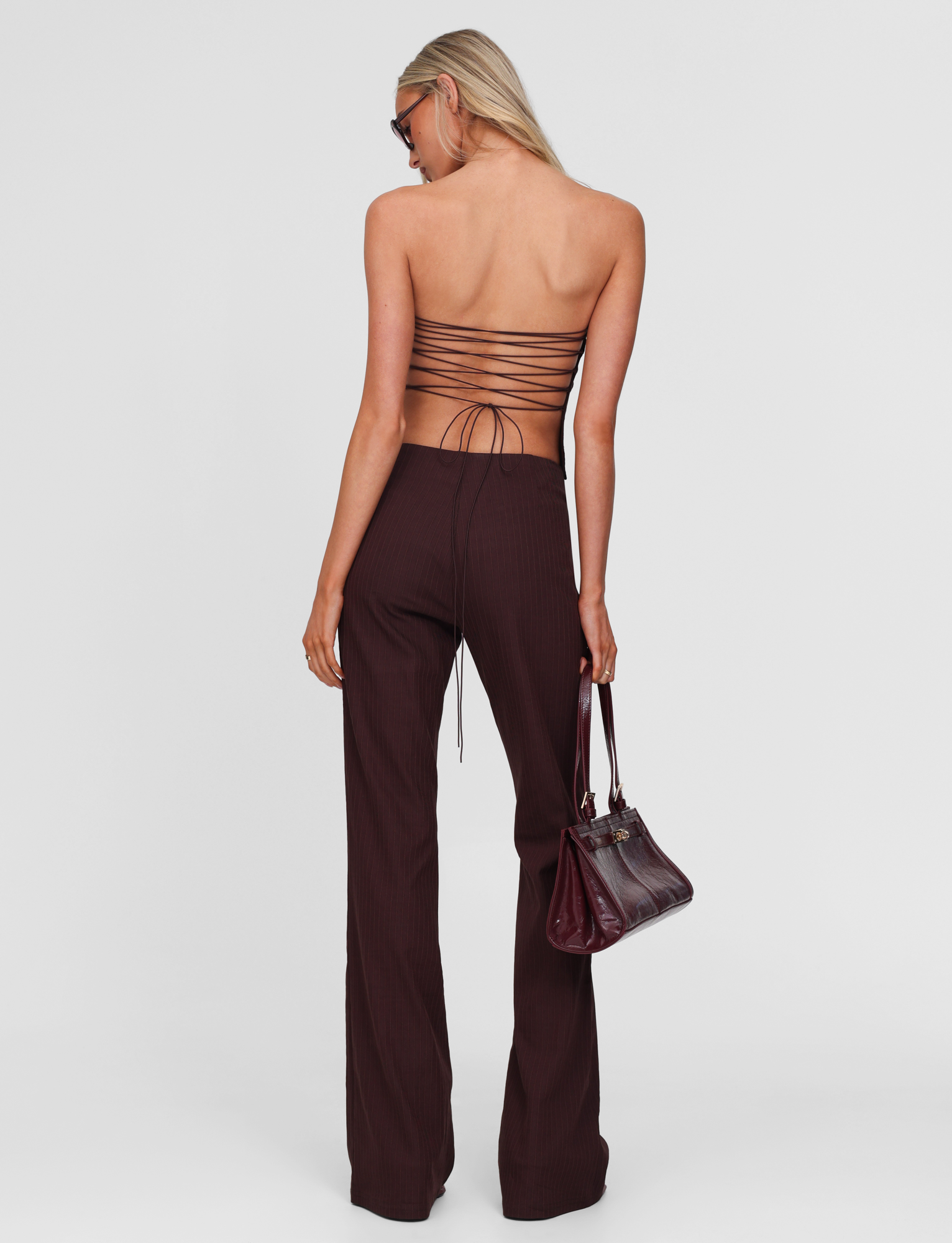 GWENDOLINE PANT - CHOCOLATE - Image 6