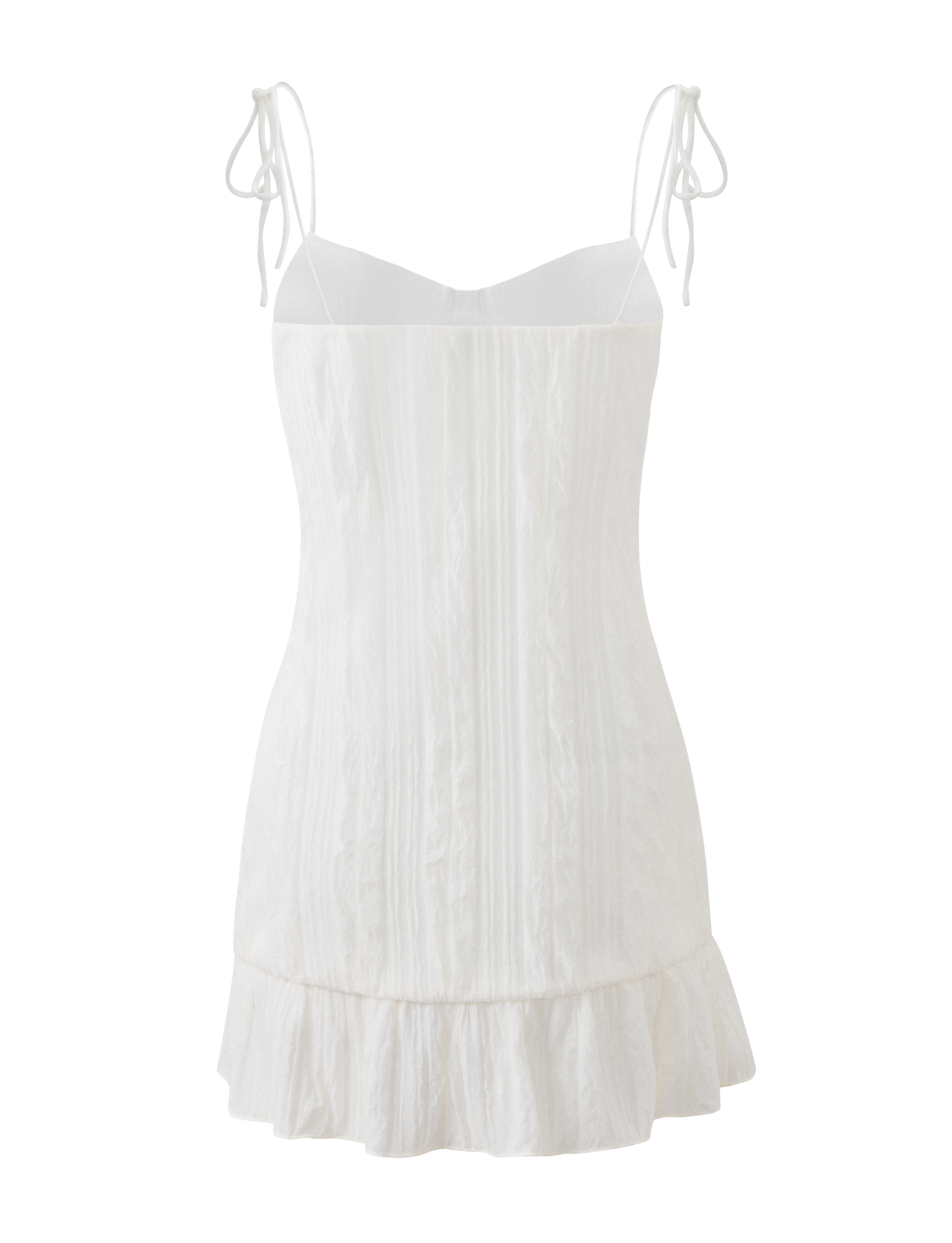 RANIA MINI DRESS - OFF WHITE - Image 10