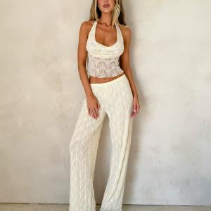 KATERINA PANT - IVORY LACE
