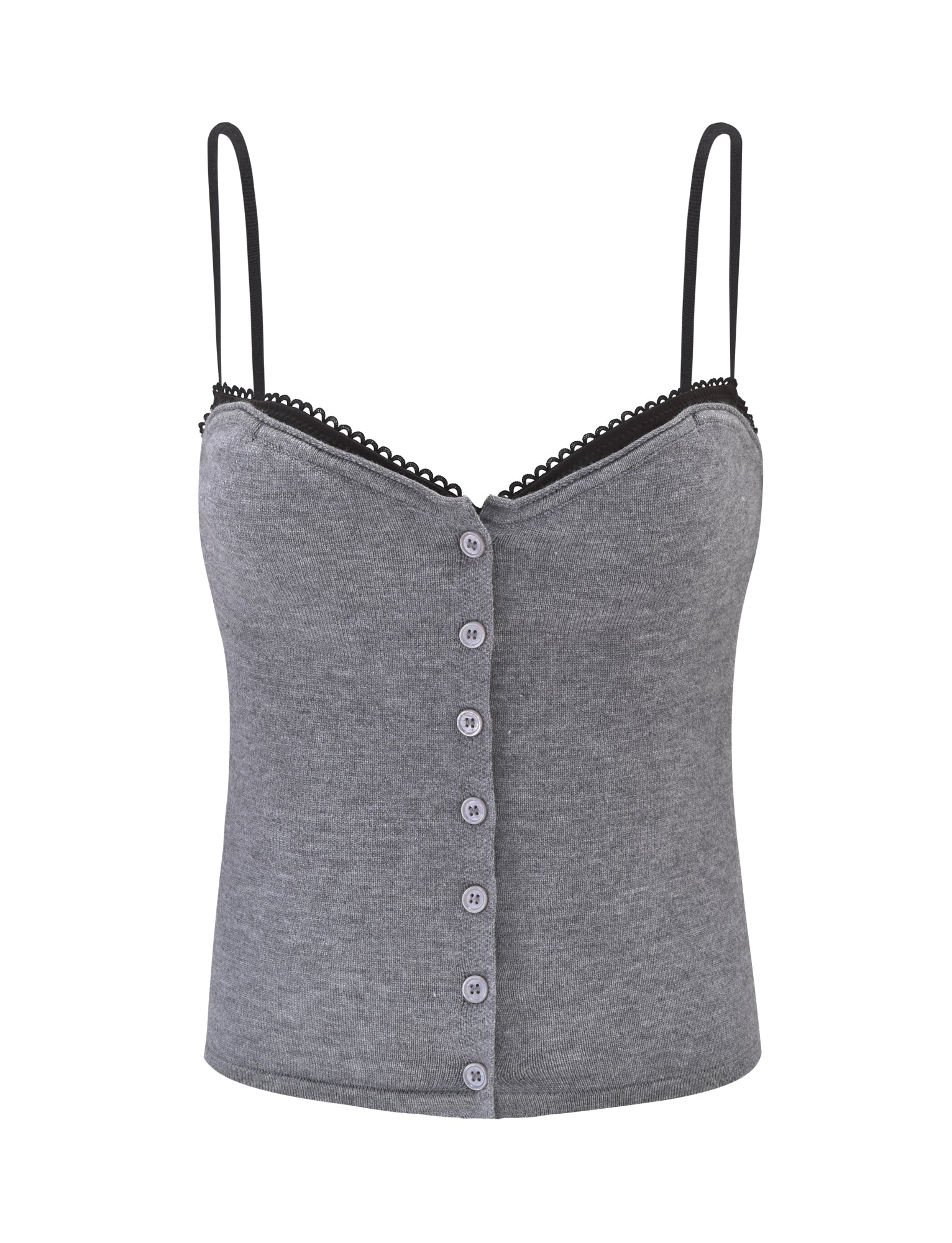 ROWENA TOP - GREY - Image 8