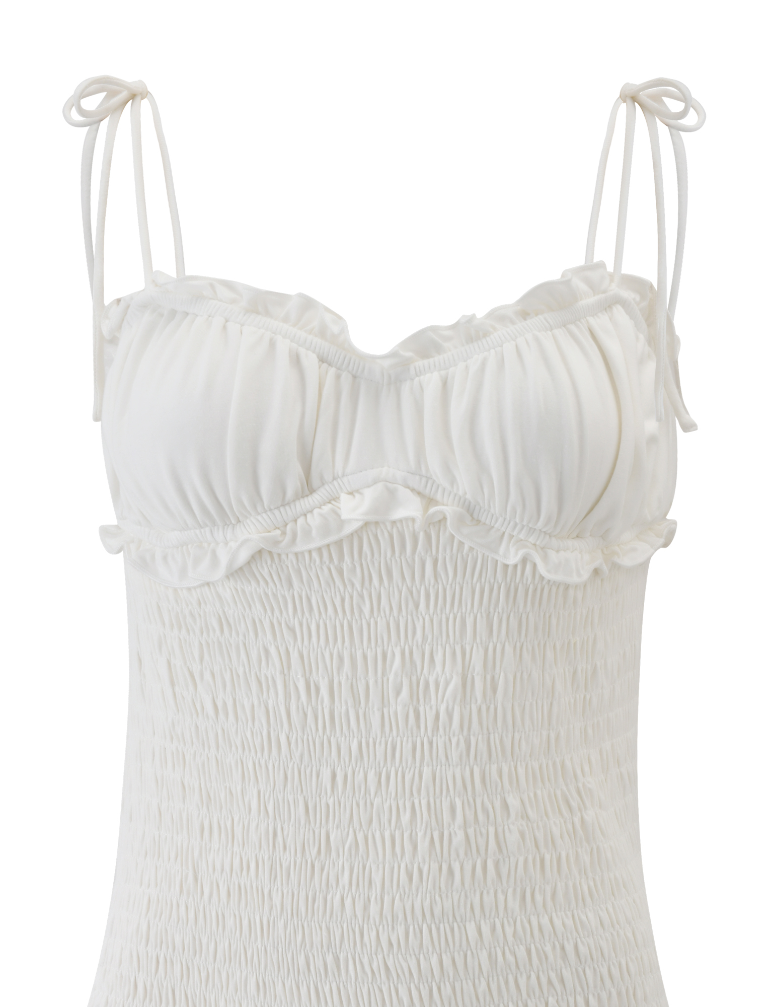 SAFIRA MINI DRESS - WHITE - Image 11