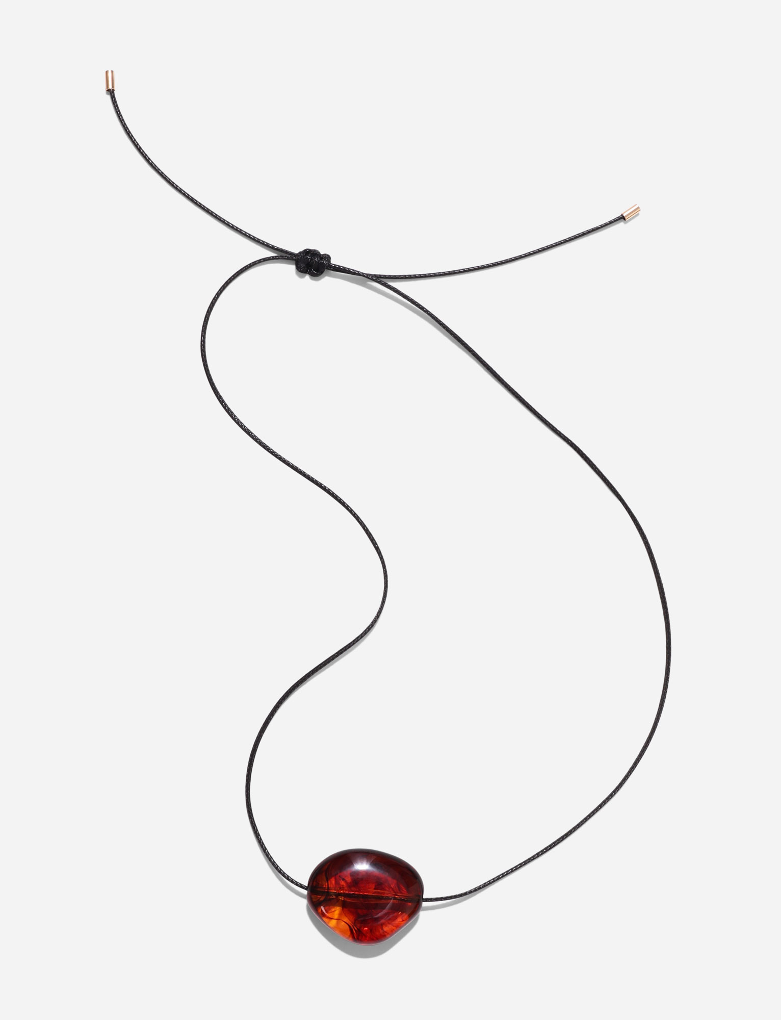SOLENE NECKLACE - BROWN - Image 3