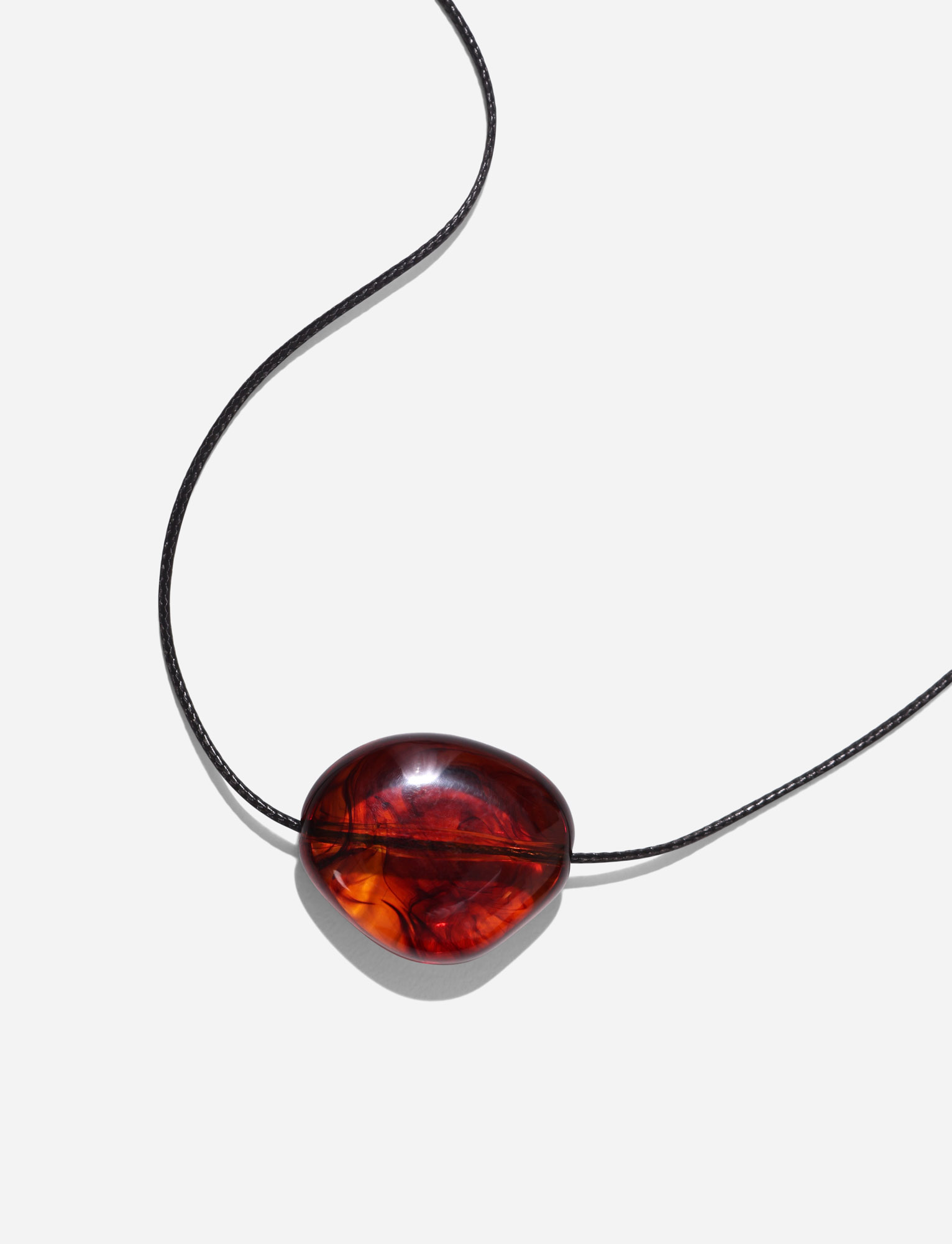 SOLENE NECKLACE - BROWN - Image 4