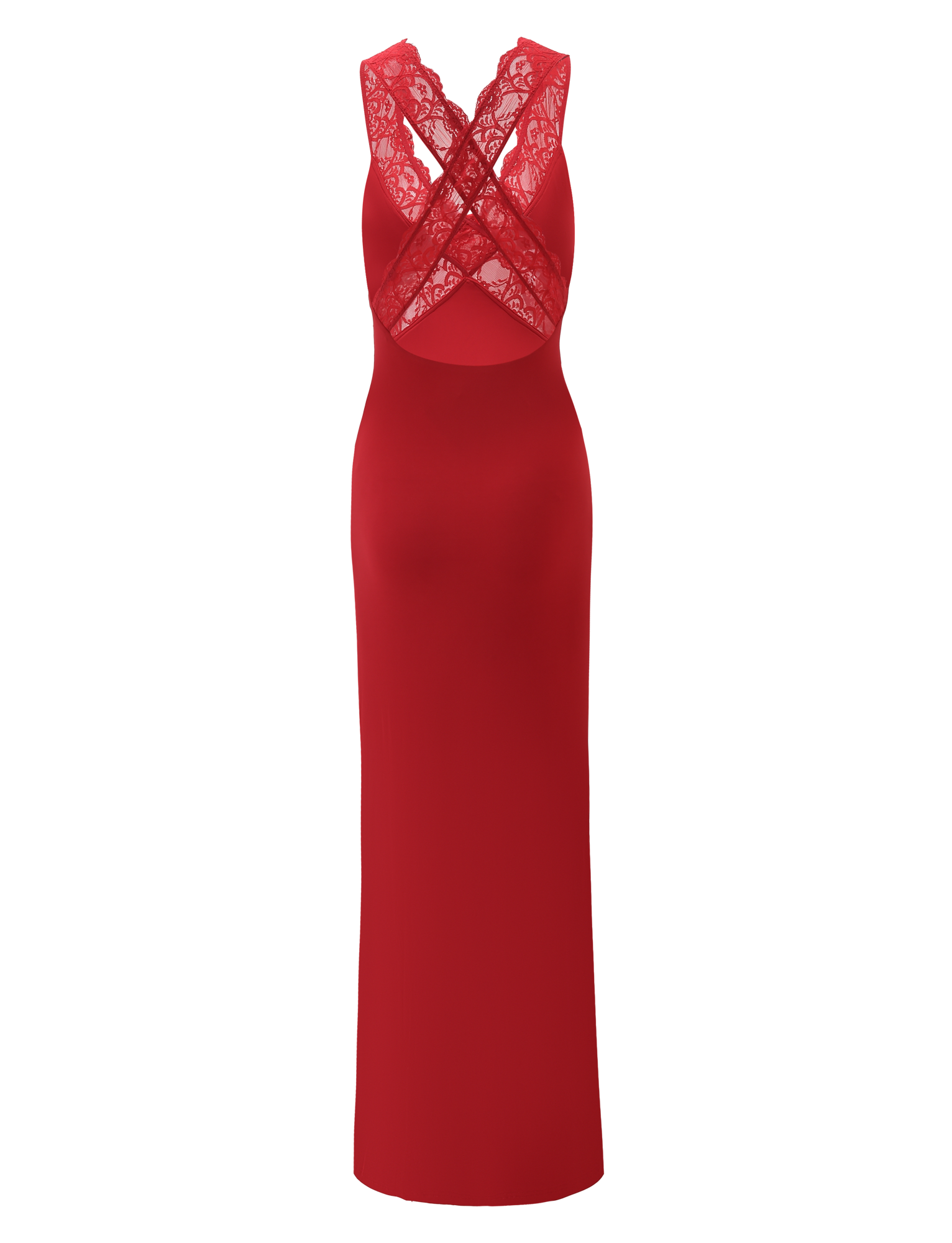 SERAPHINE MAXI DRESS - RED - Image 8