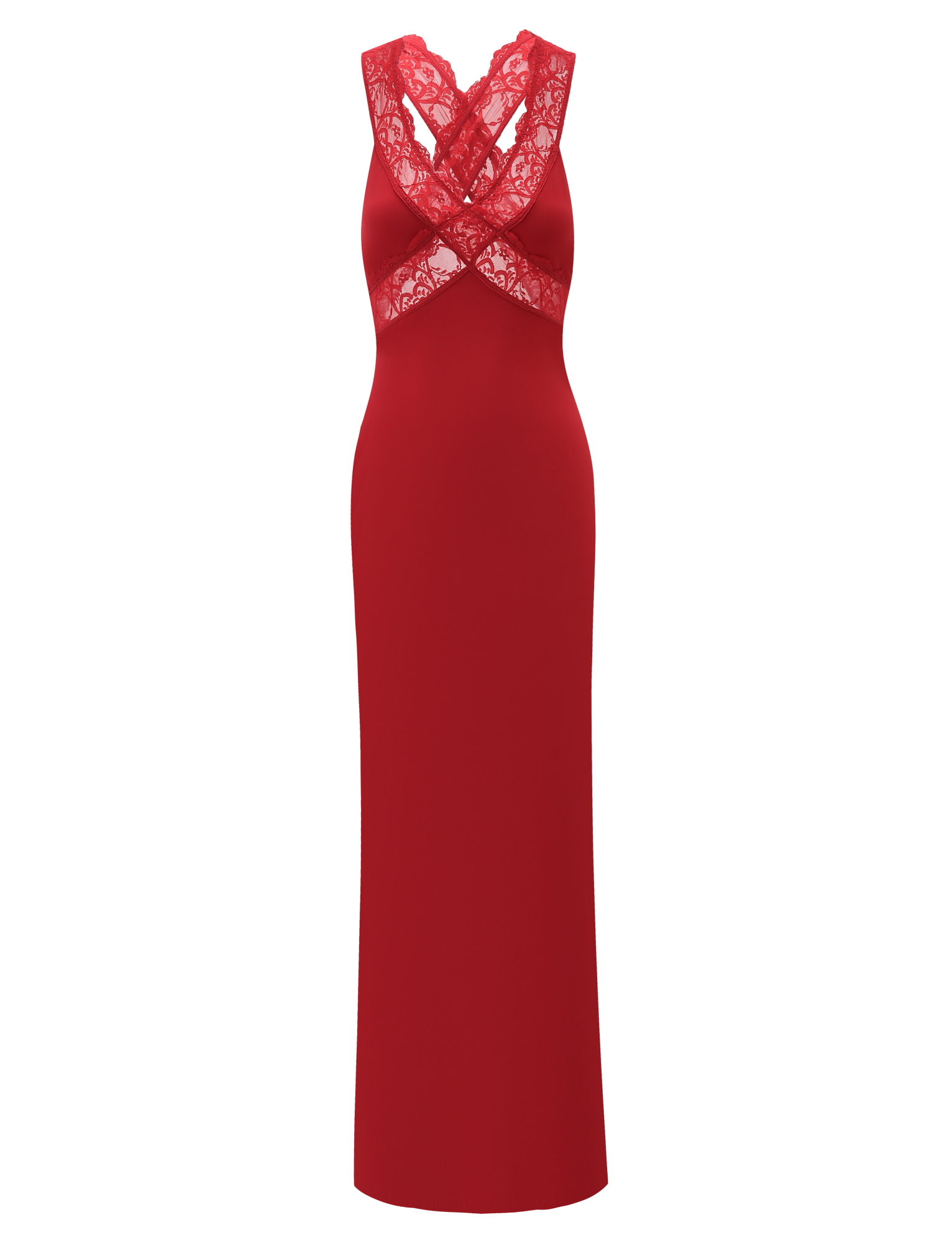 SERAPHINE MAXI DRESS - RED - Image 7