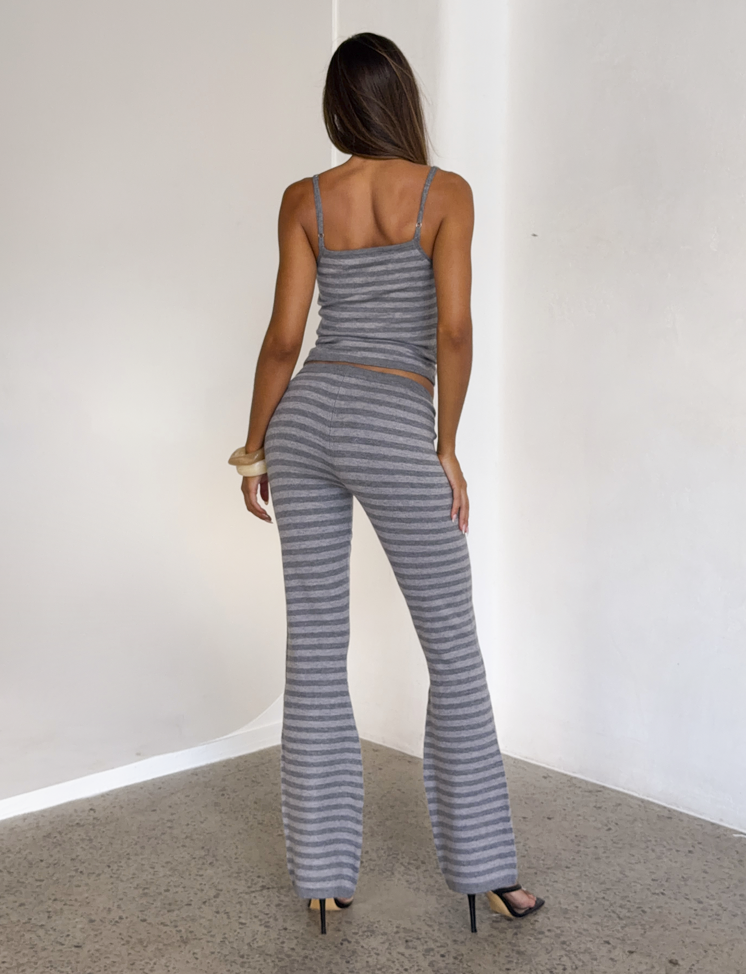LEORA PANT - GREY STRIPE - Image 5
