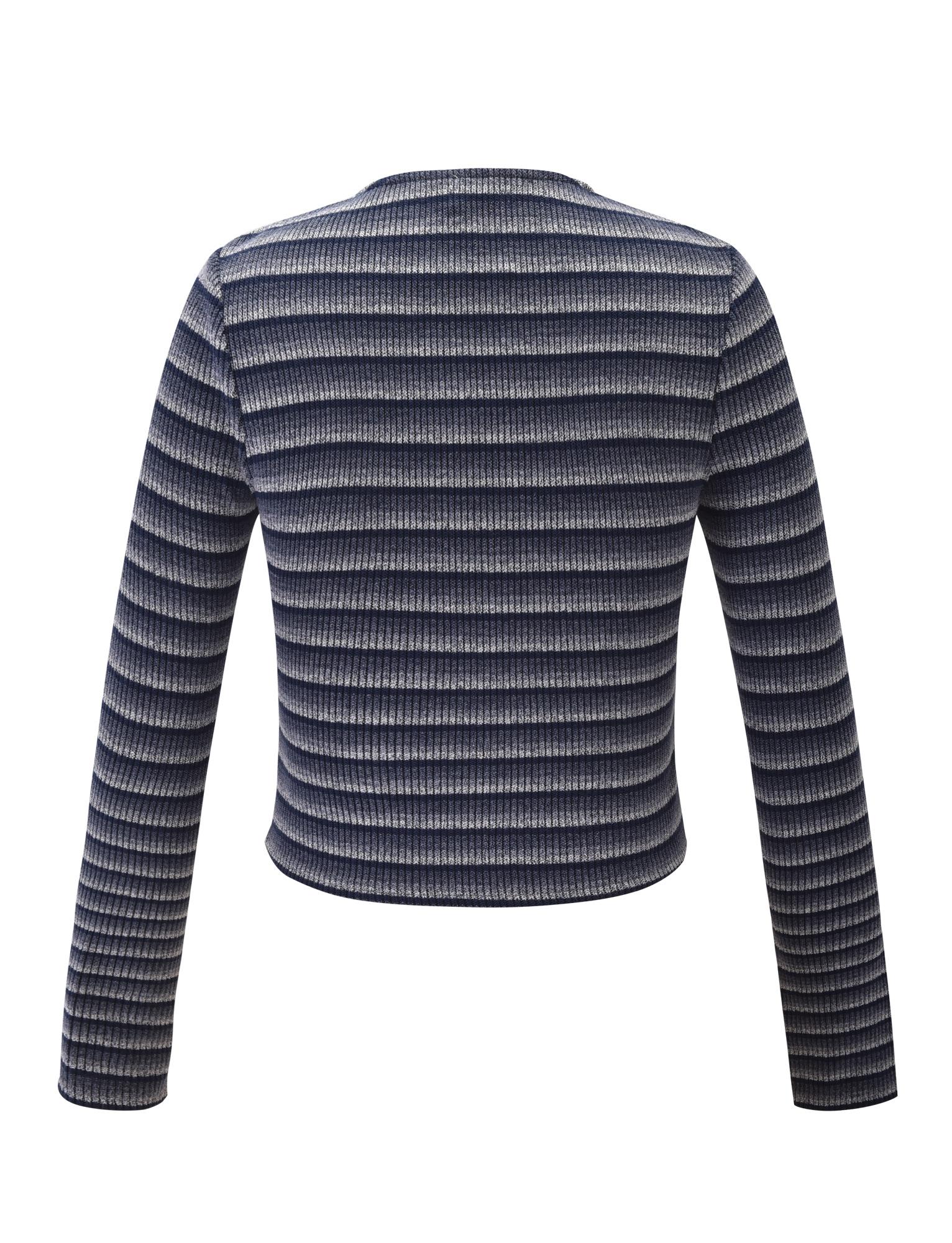 TIMARA CARDIGAN - NAVY STRIPE - Image 6