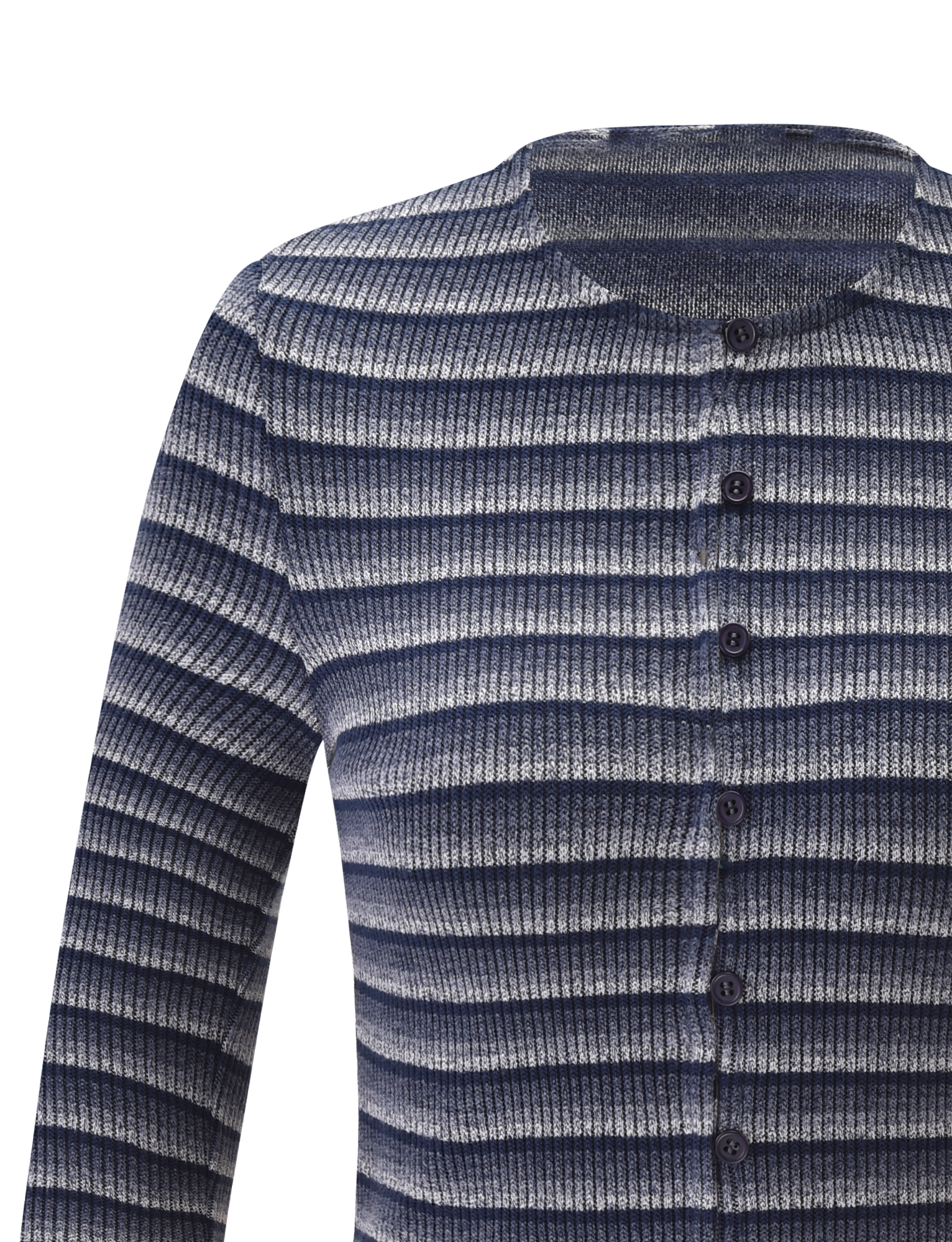 TIMARA CARDIGAN - NAVY STRIPE - Image 7