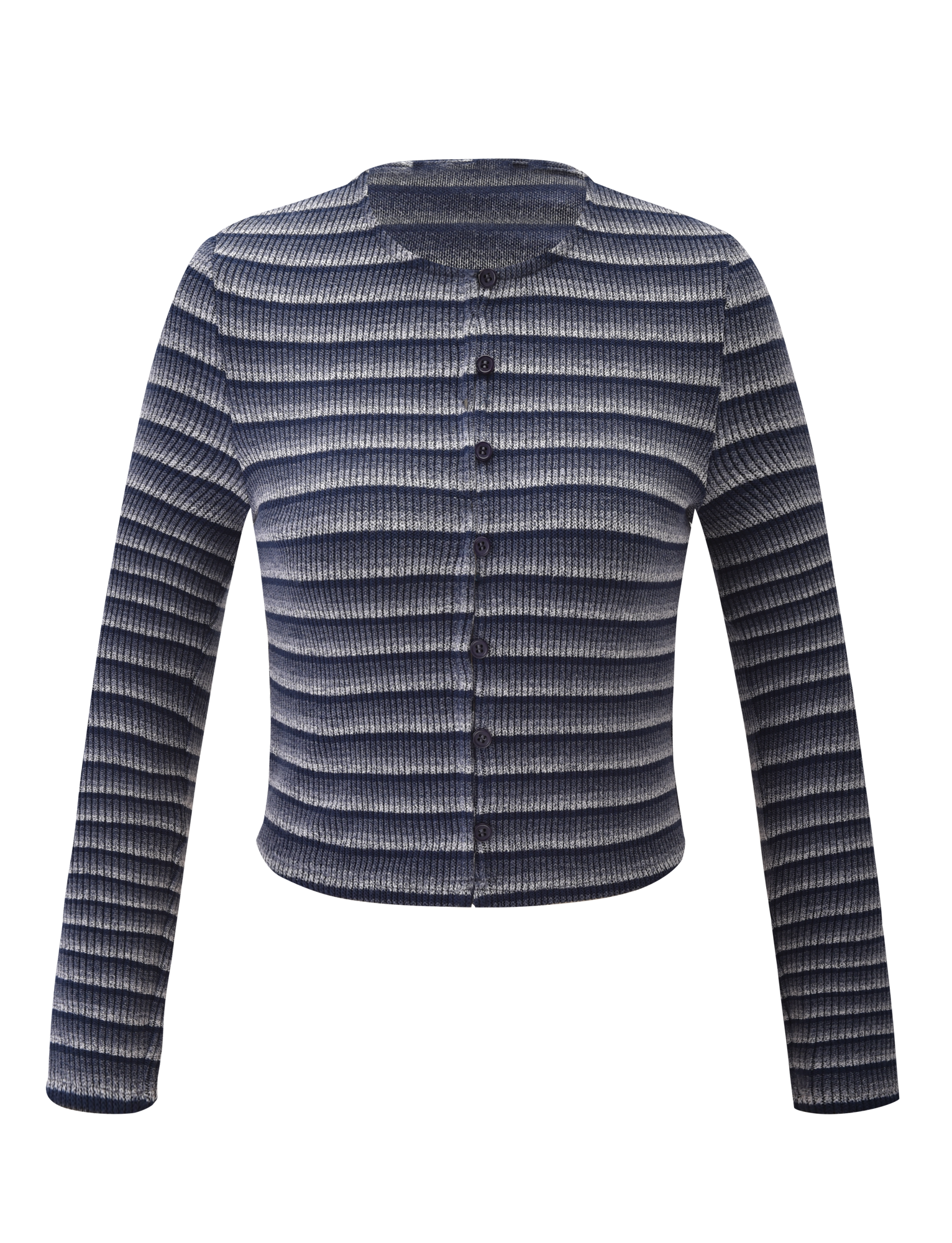 TIMARA CARDIGAN - NAVY STRIPE - Image 5