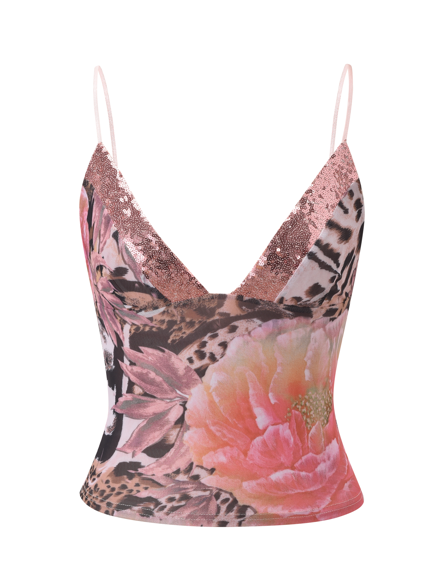 FENELLA TOP - ANIMALIER FLORAL - Image 5
