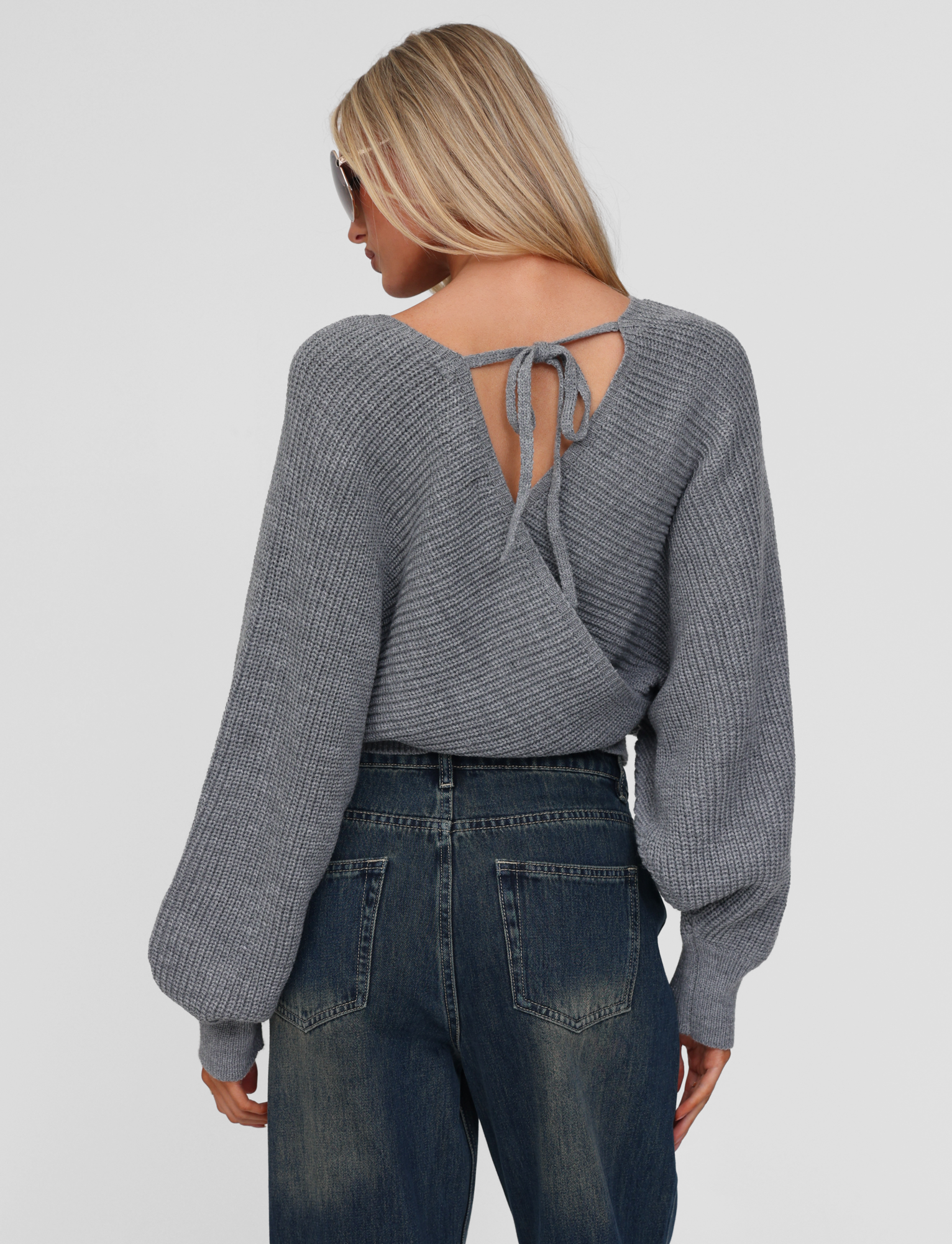 RAVEN JUMPER - GREY - Image 5
