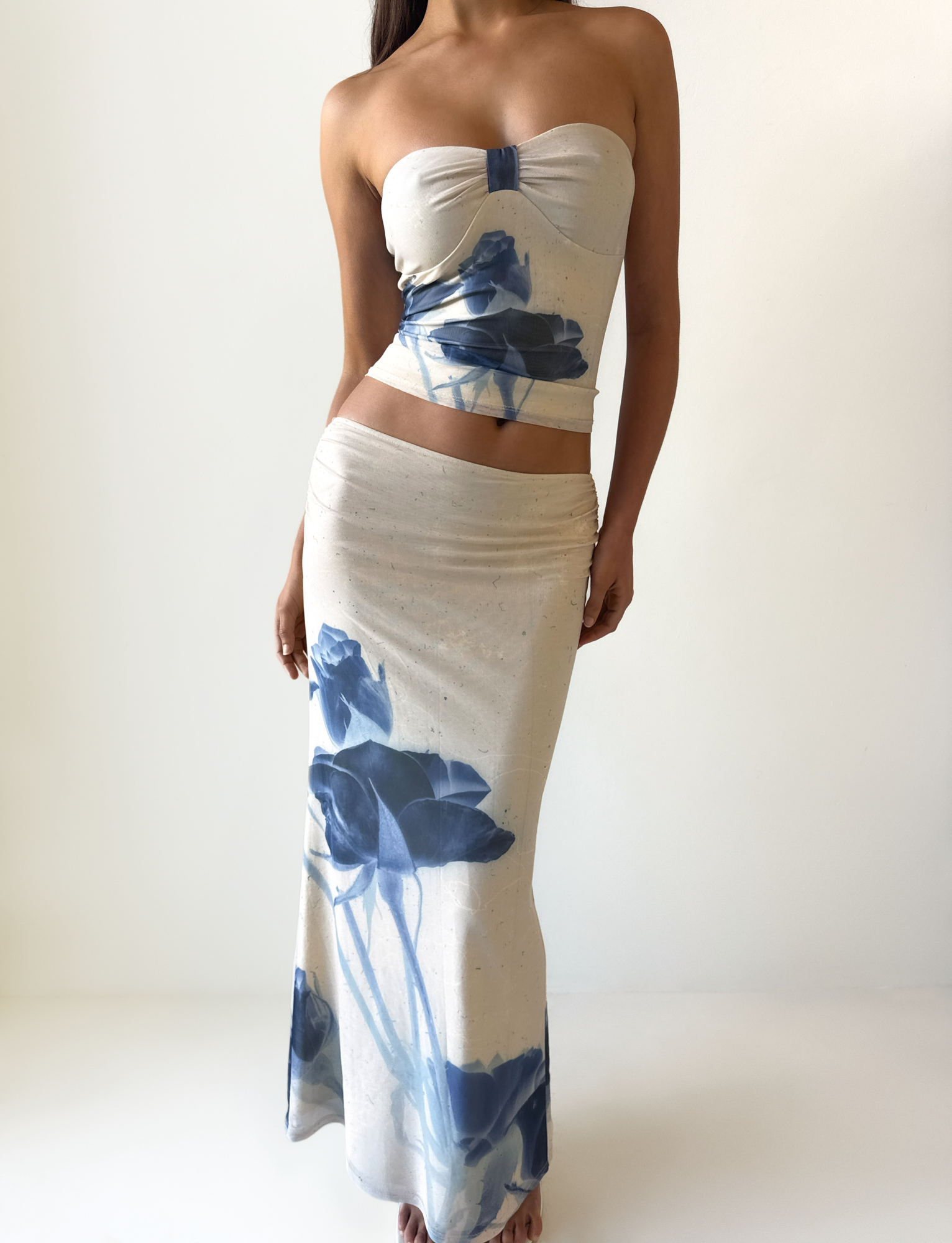 JANIS TOP - INDIGO FLORAL - Image 3