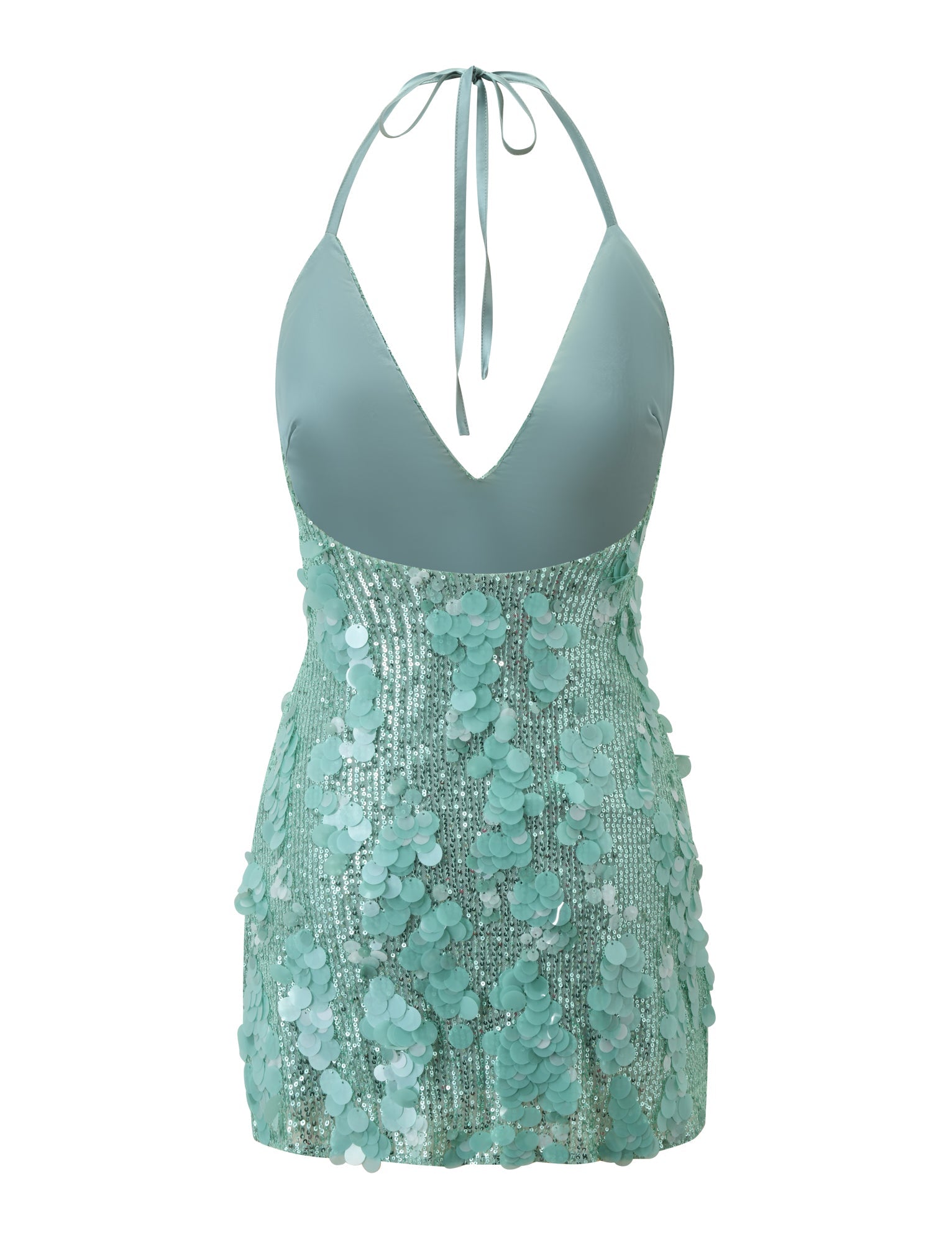 ZANA MINI DRESS - MINT - Image 9