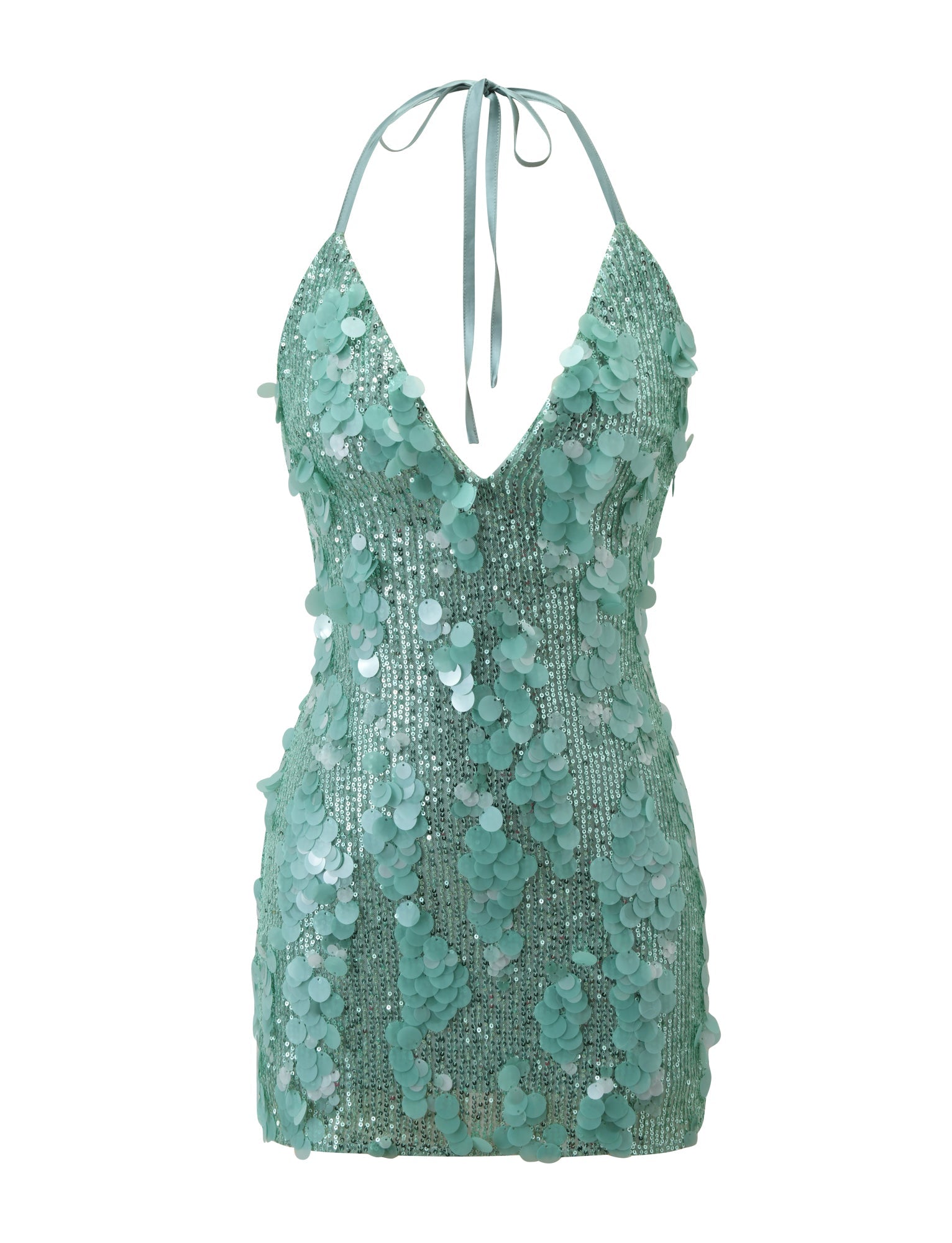 ZANA MINI DRESS - MINT - Image 8