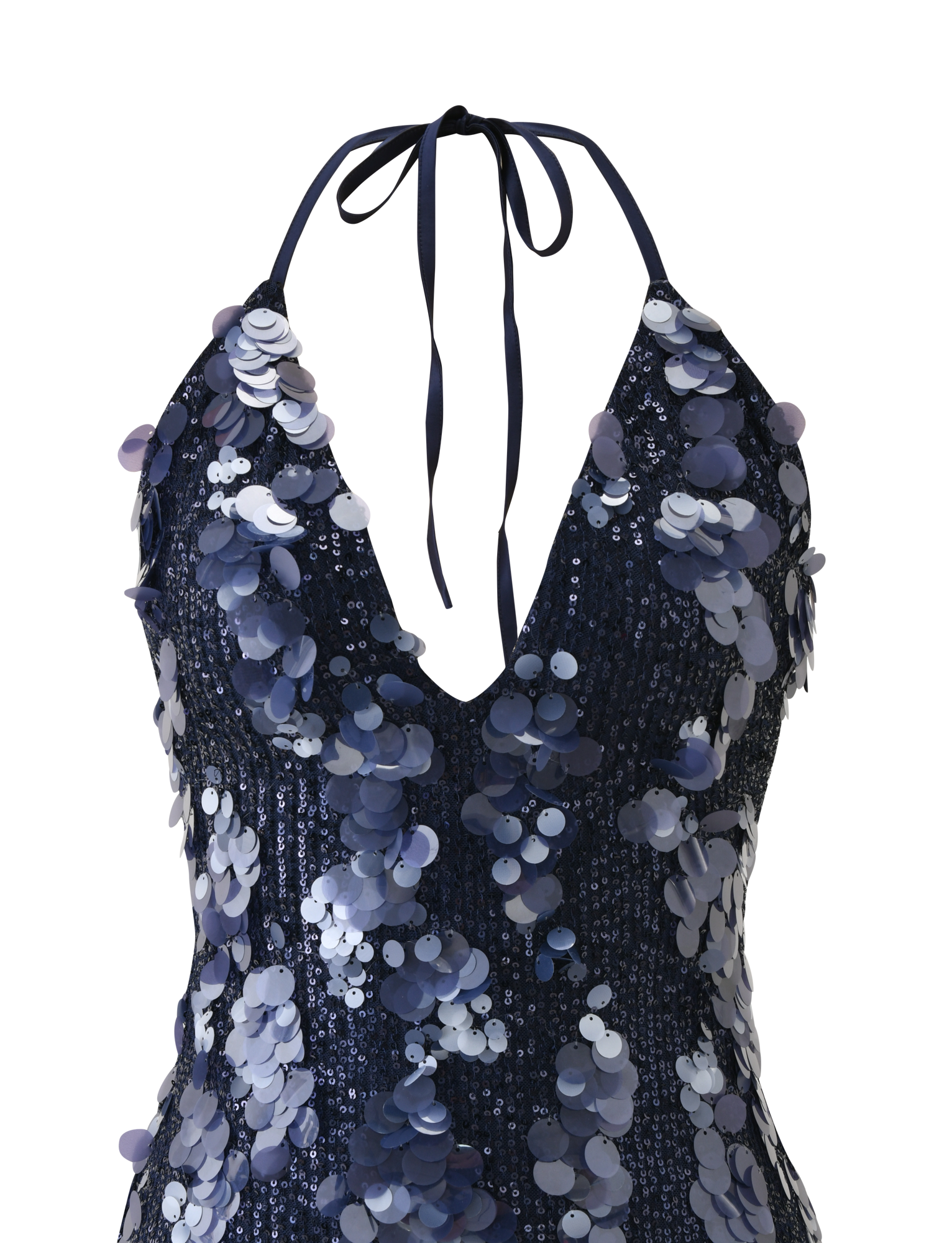 ZANA MINI DRESS - NAVY SEQUIN - Image 10