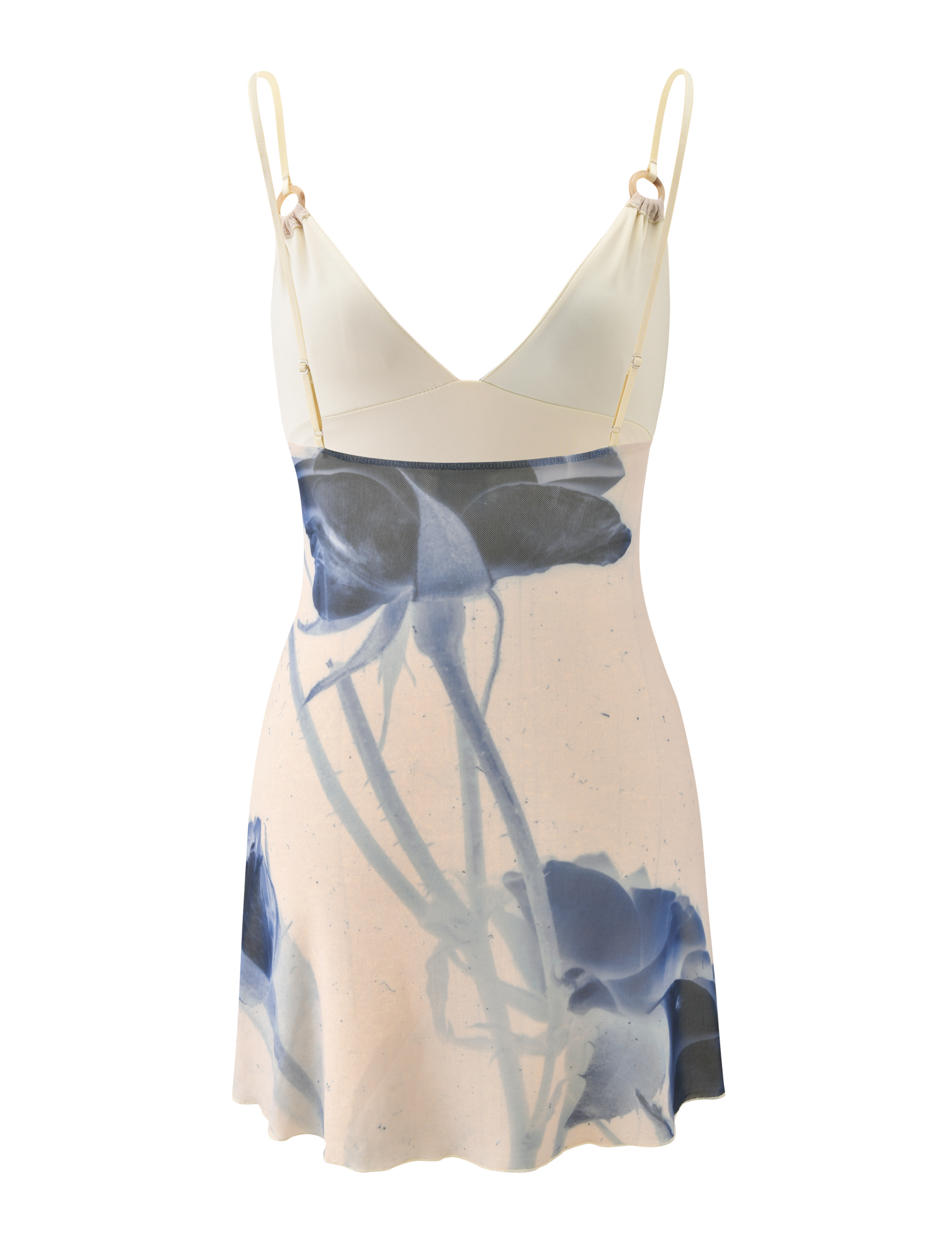 ROSY MINI DRESS - INDIGO FLORAL - Image 6