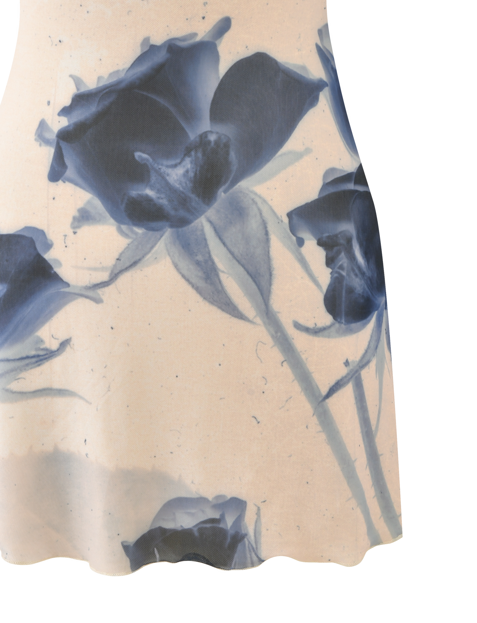 ROSY MINI DRESS - INDIGO FLORAL - Image 7