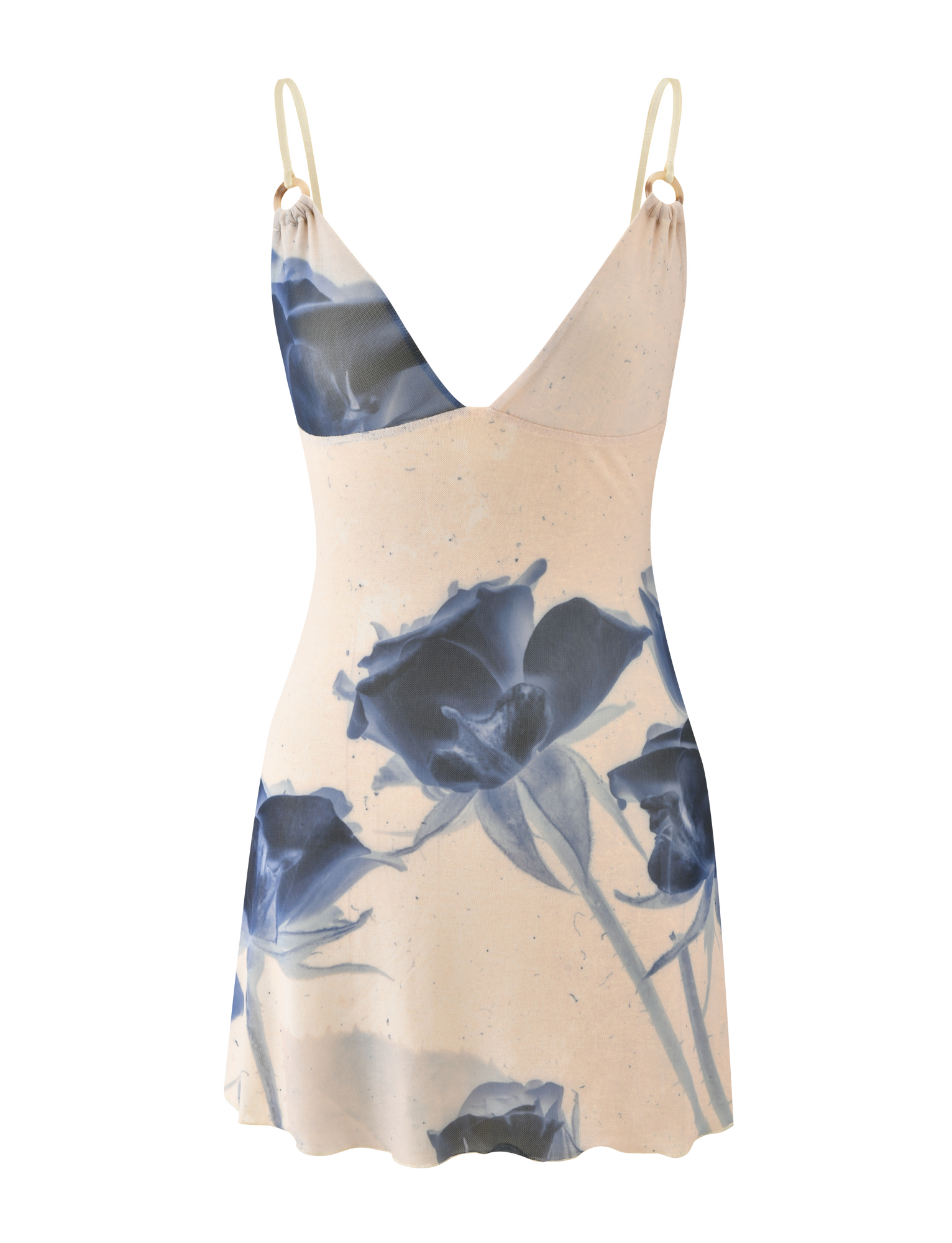 ROSY MINI DRESS - INDIGO FLORAL - Image 5
