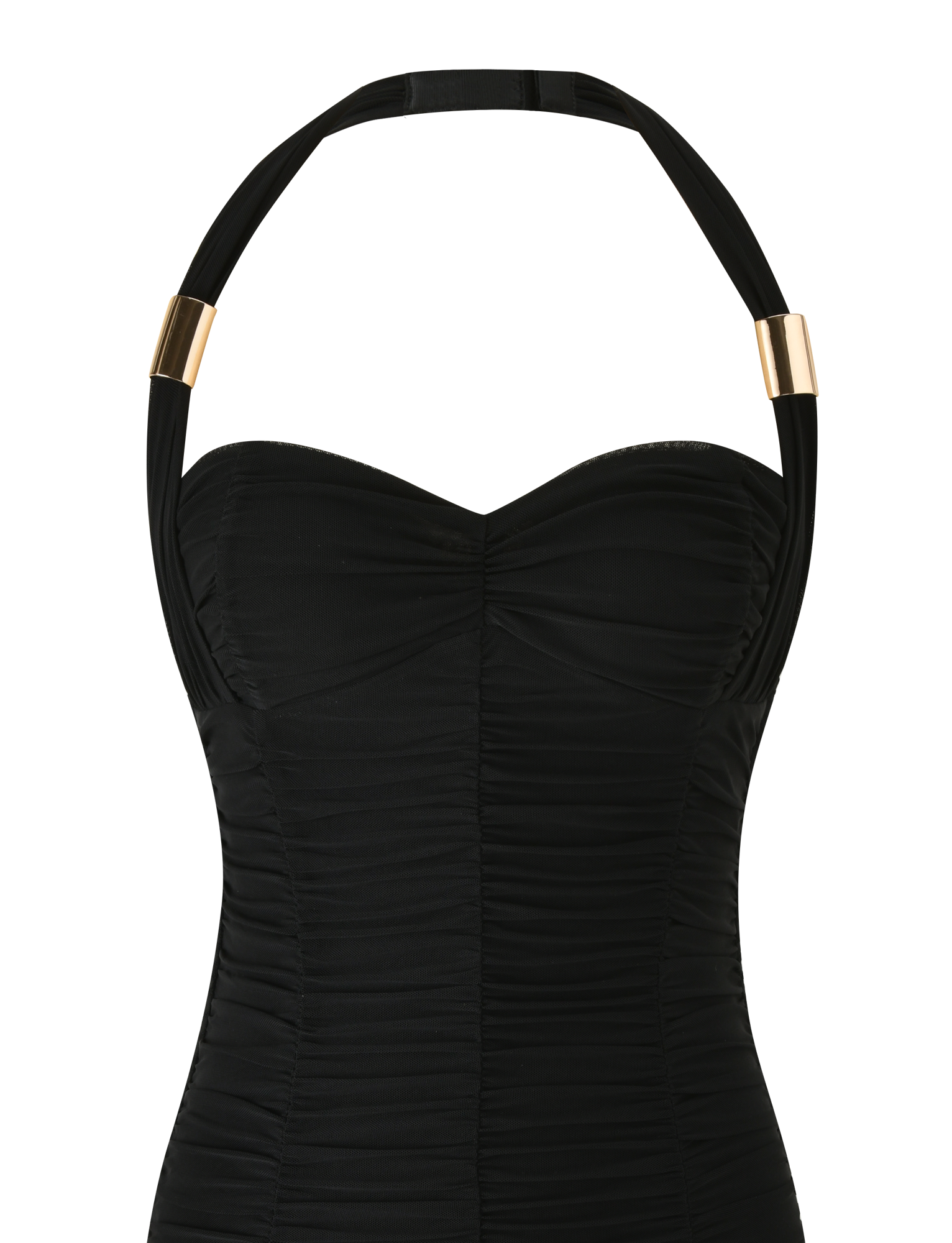 BRIALLEN MINI DRESS - BLACK - Image 9