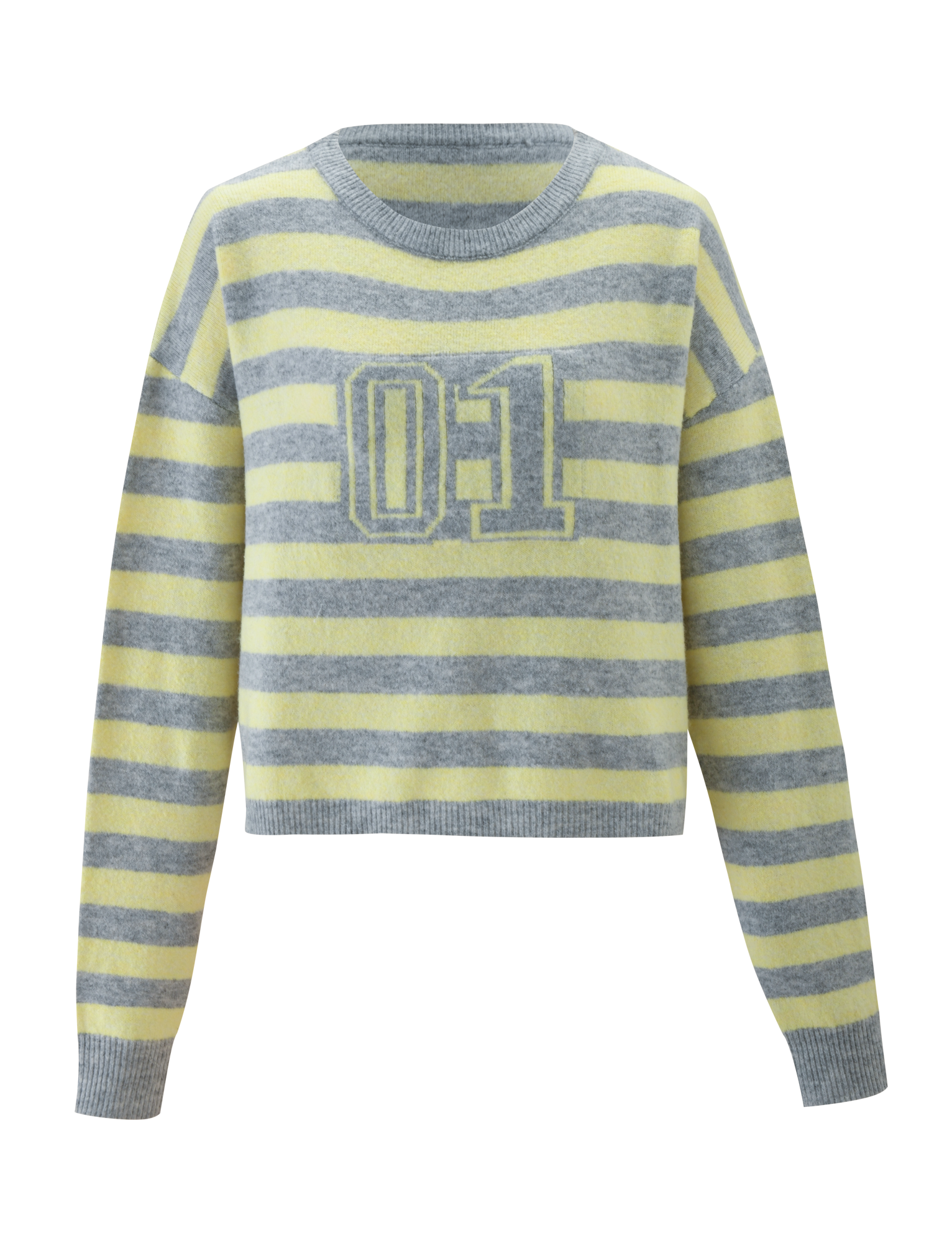 KOA JUMPER - YELLOW AND GREY STRIPE - Image 7