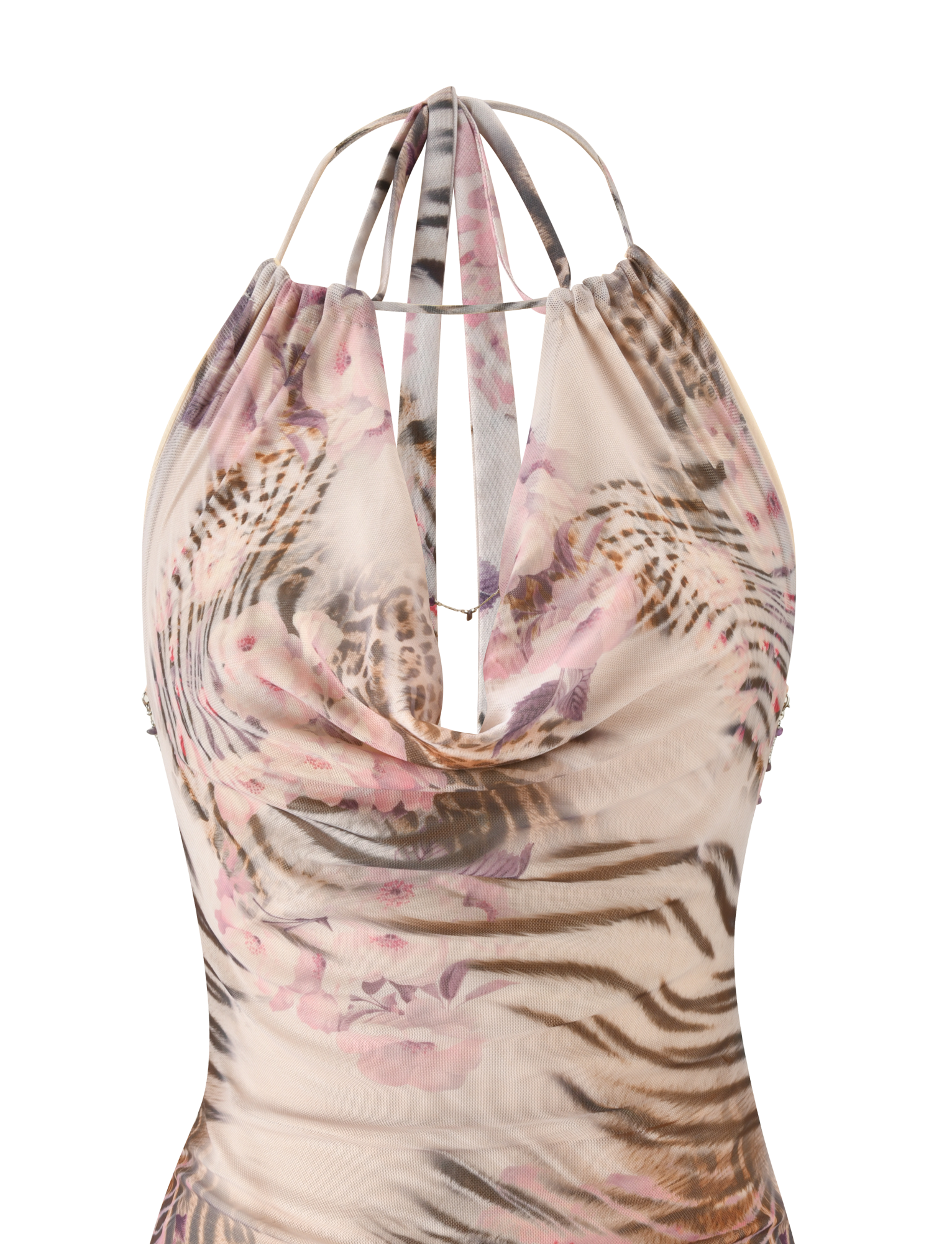 SHANE MINI DRESS - MOODY ANIMAL FLORAL - Image 9