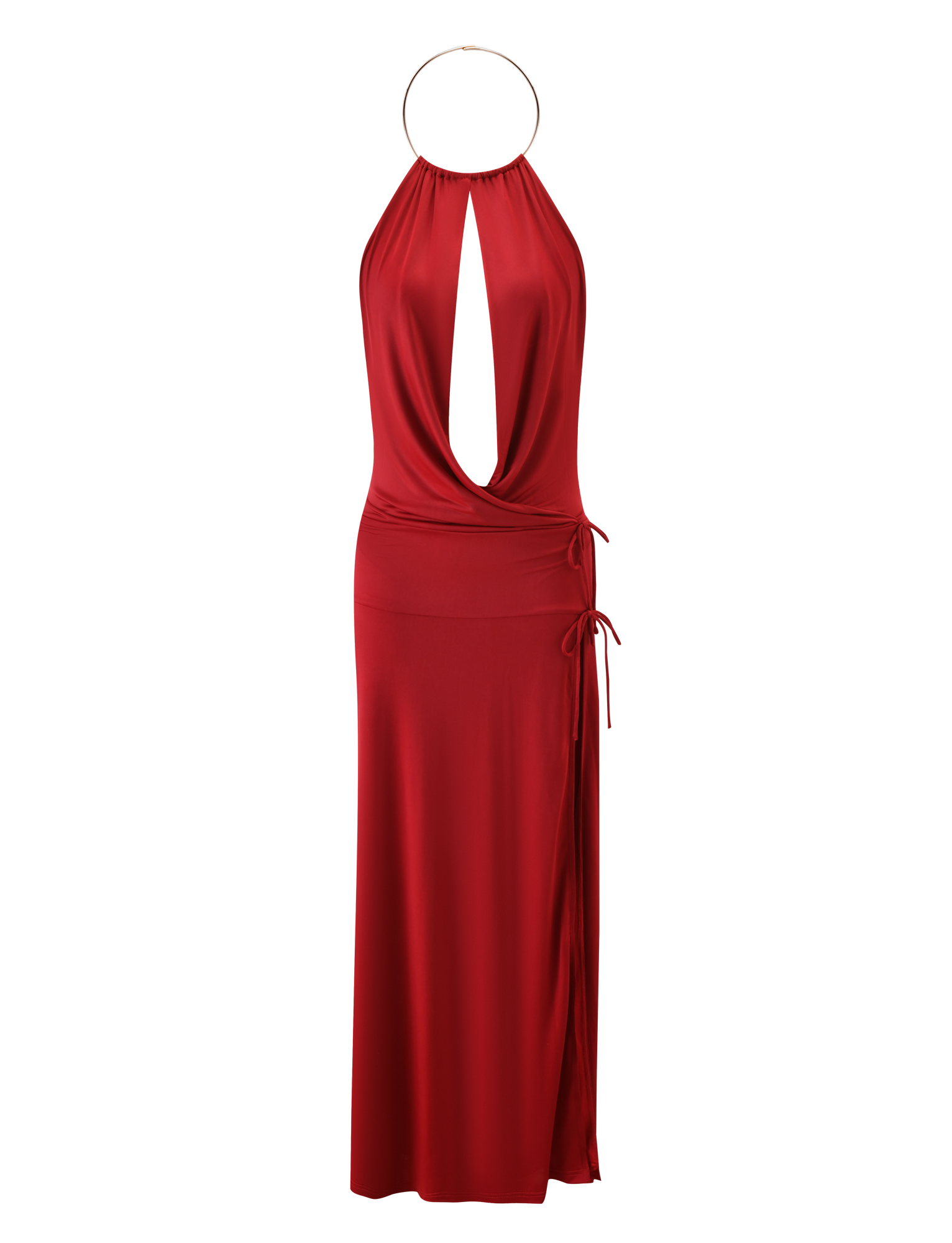 TARRIN MAXI DRESS - RED - Image 7